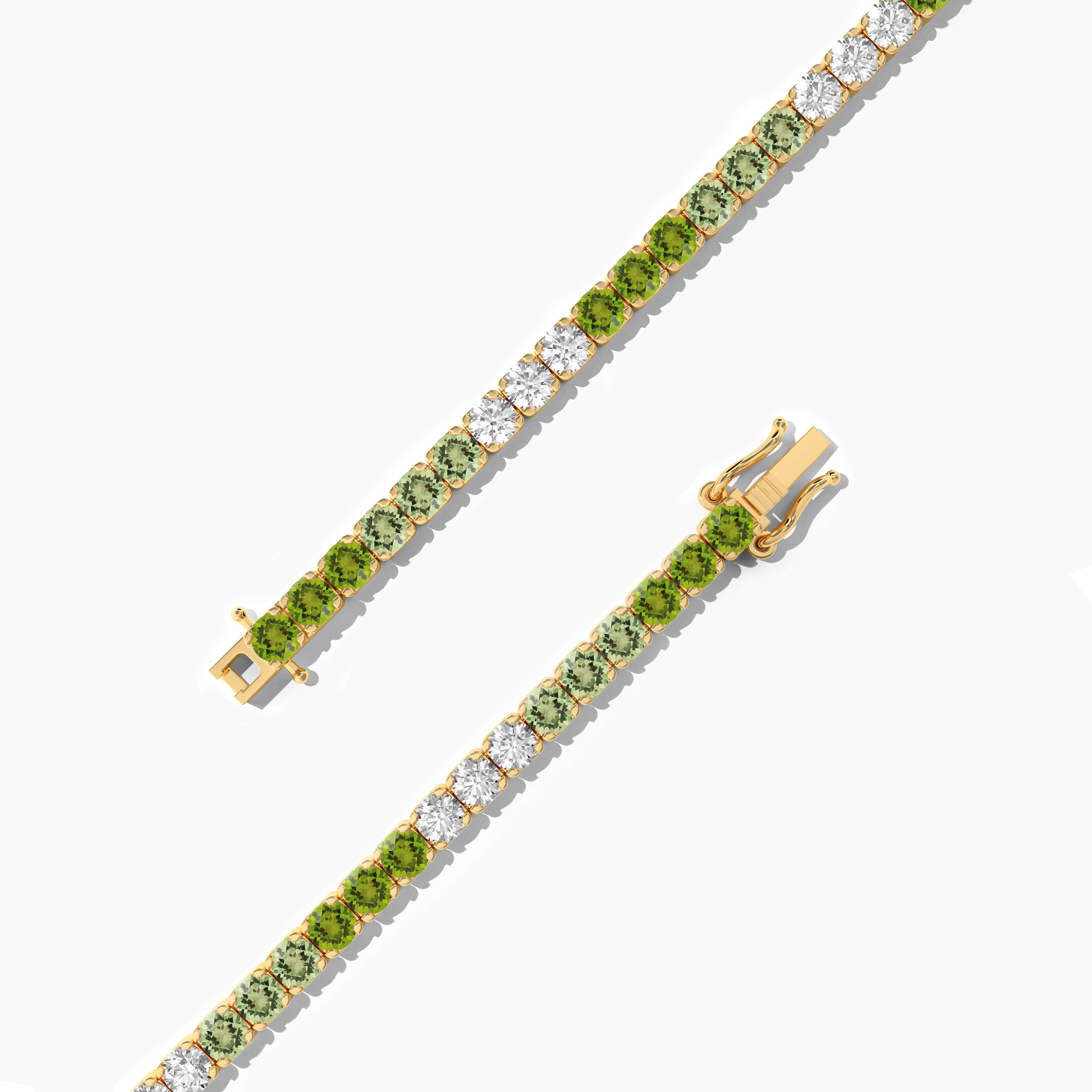 gem tennis bracelet