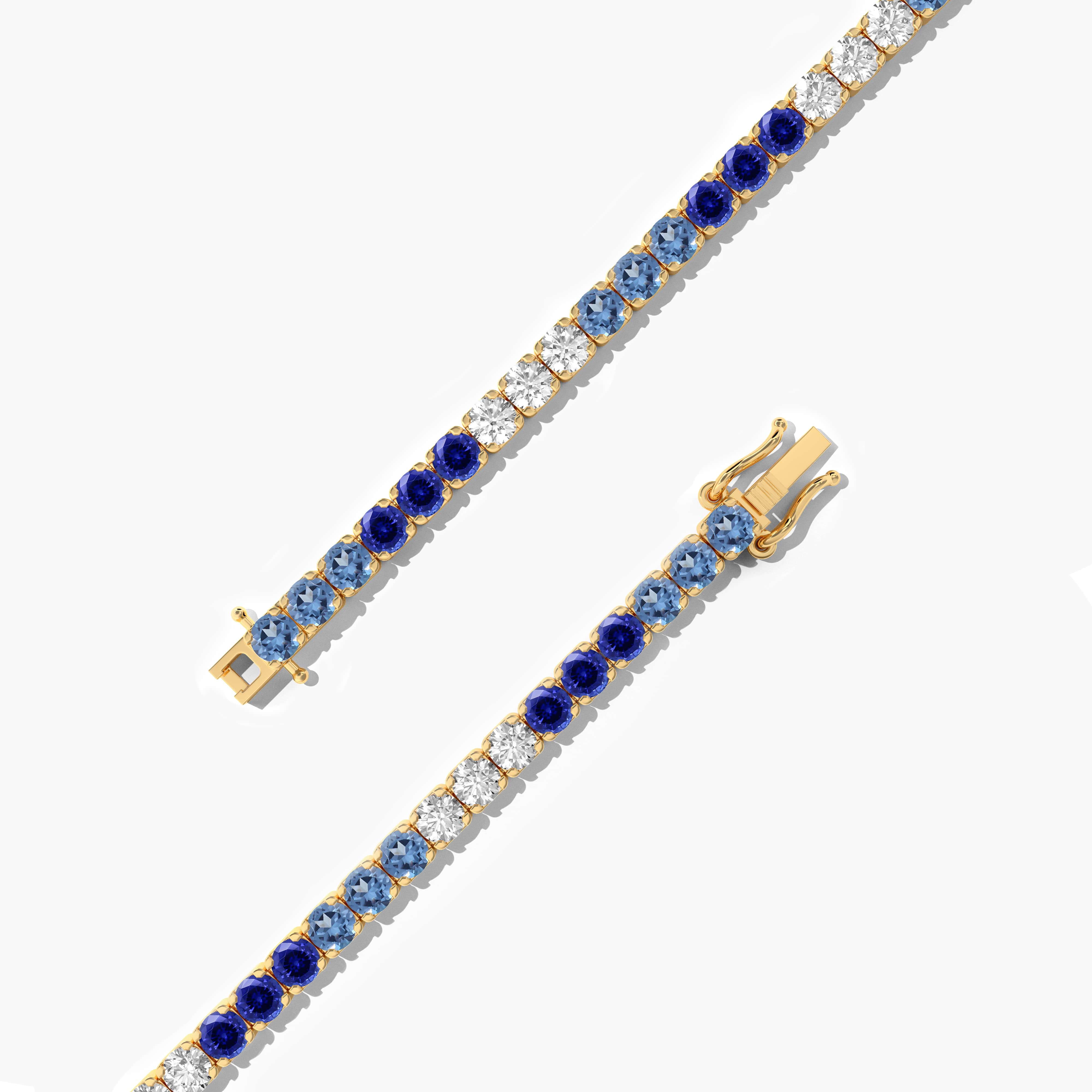 gem tennis bracelet