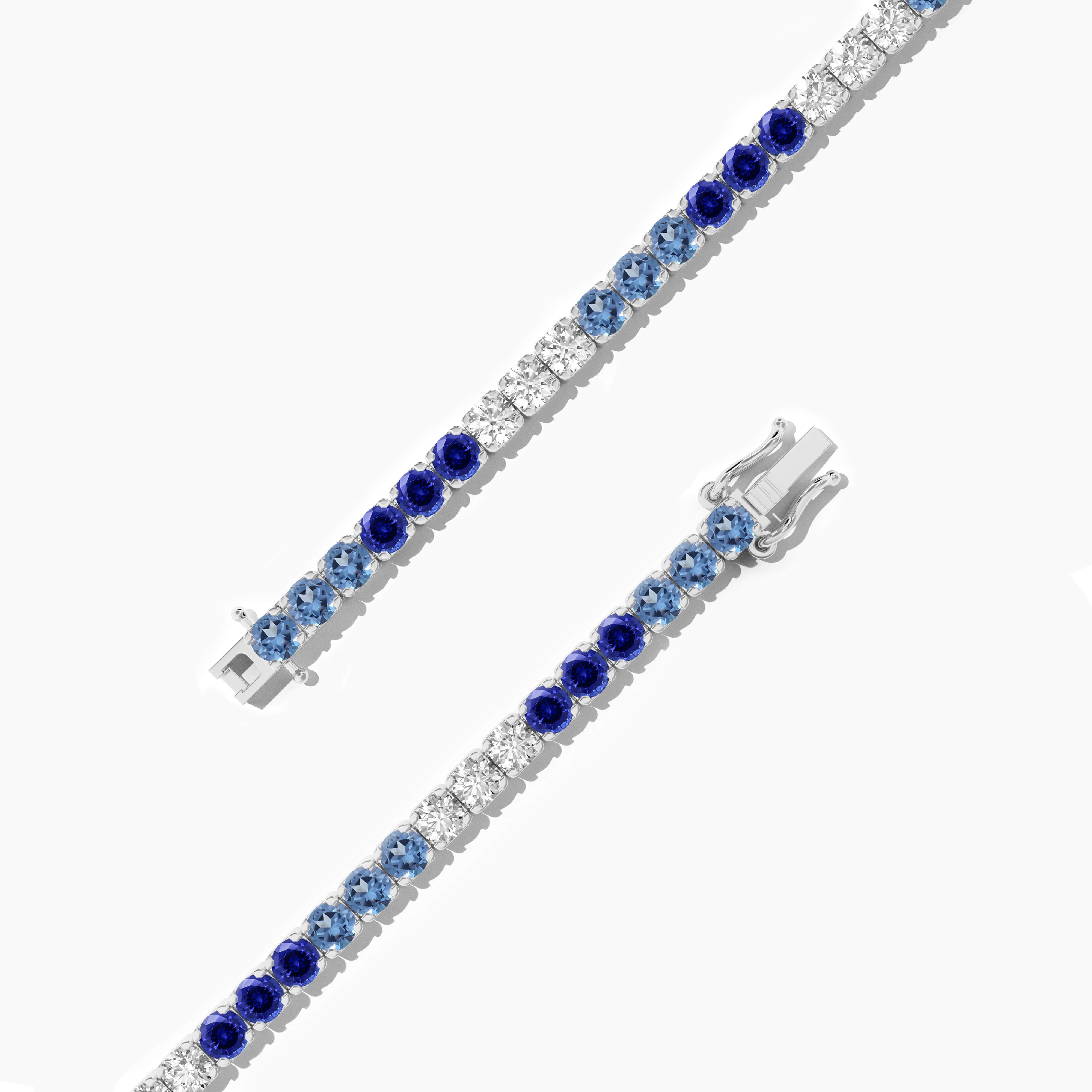 gemstone tennis bracelets