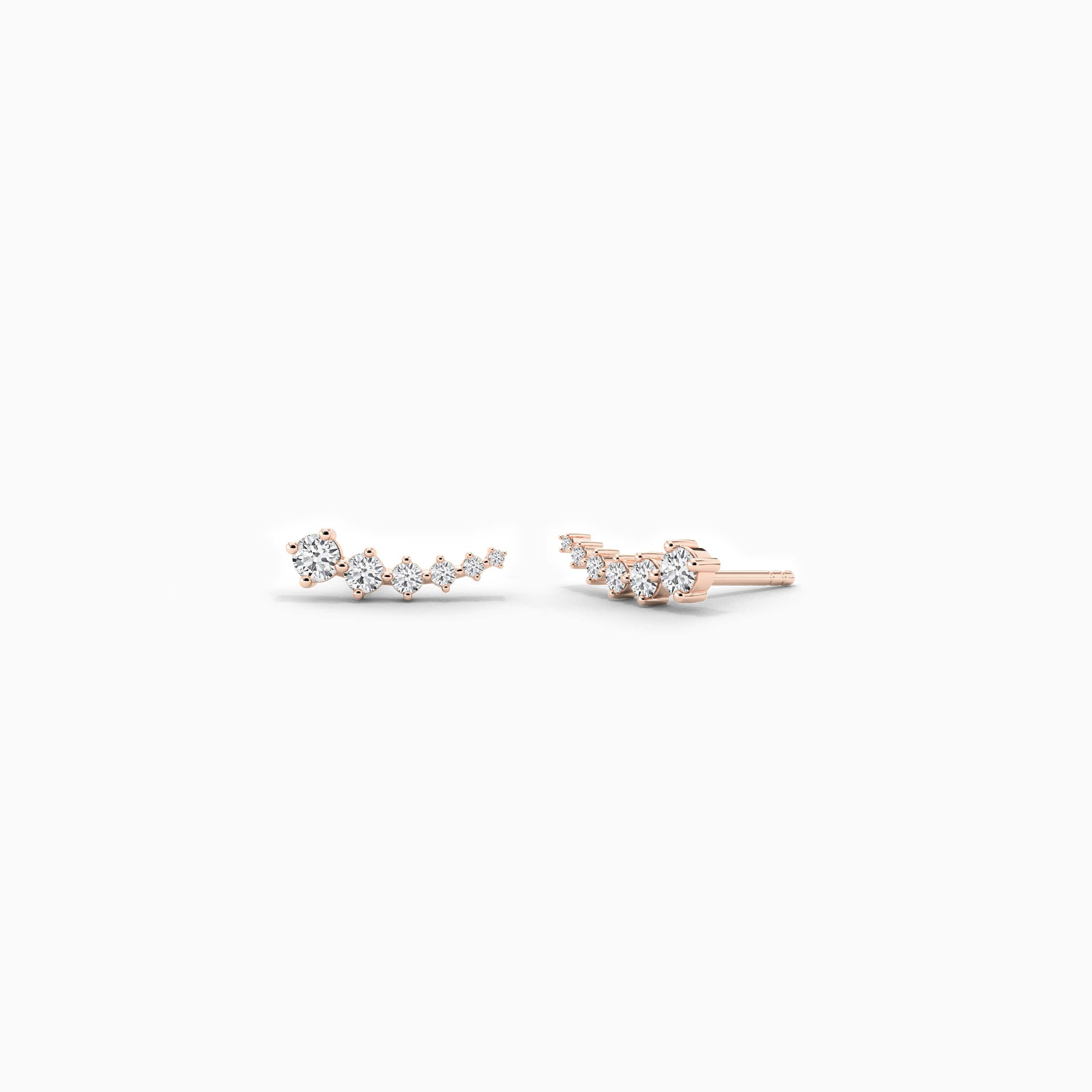 climber stud earring