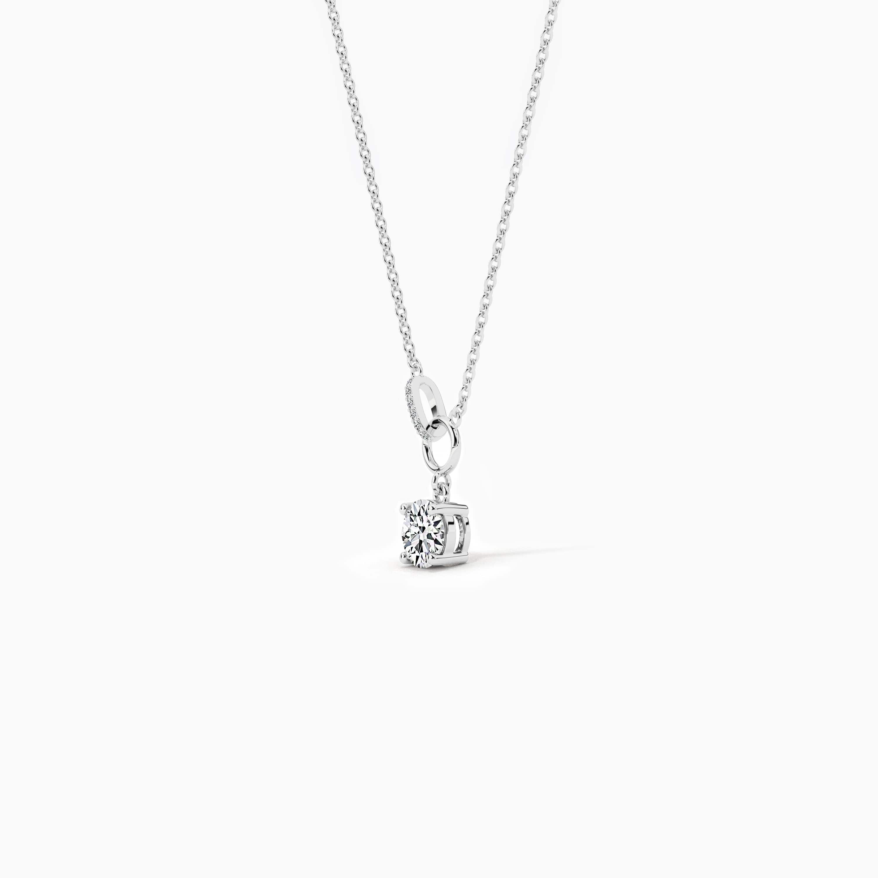  moissanite diamond necklace