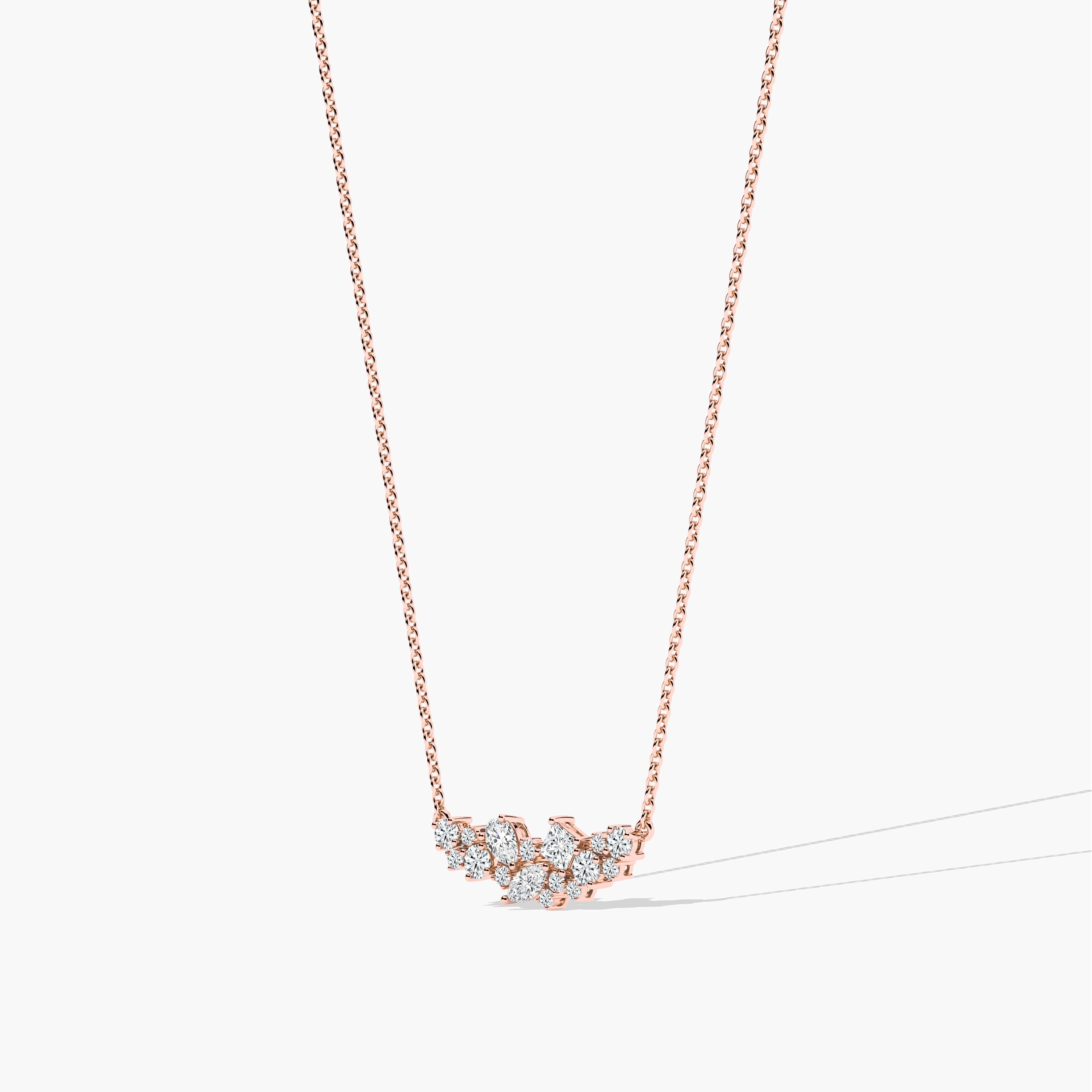 14kt diamond necklace​