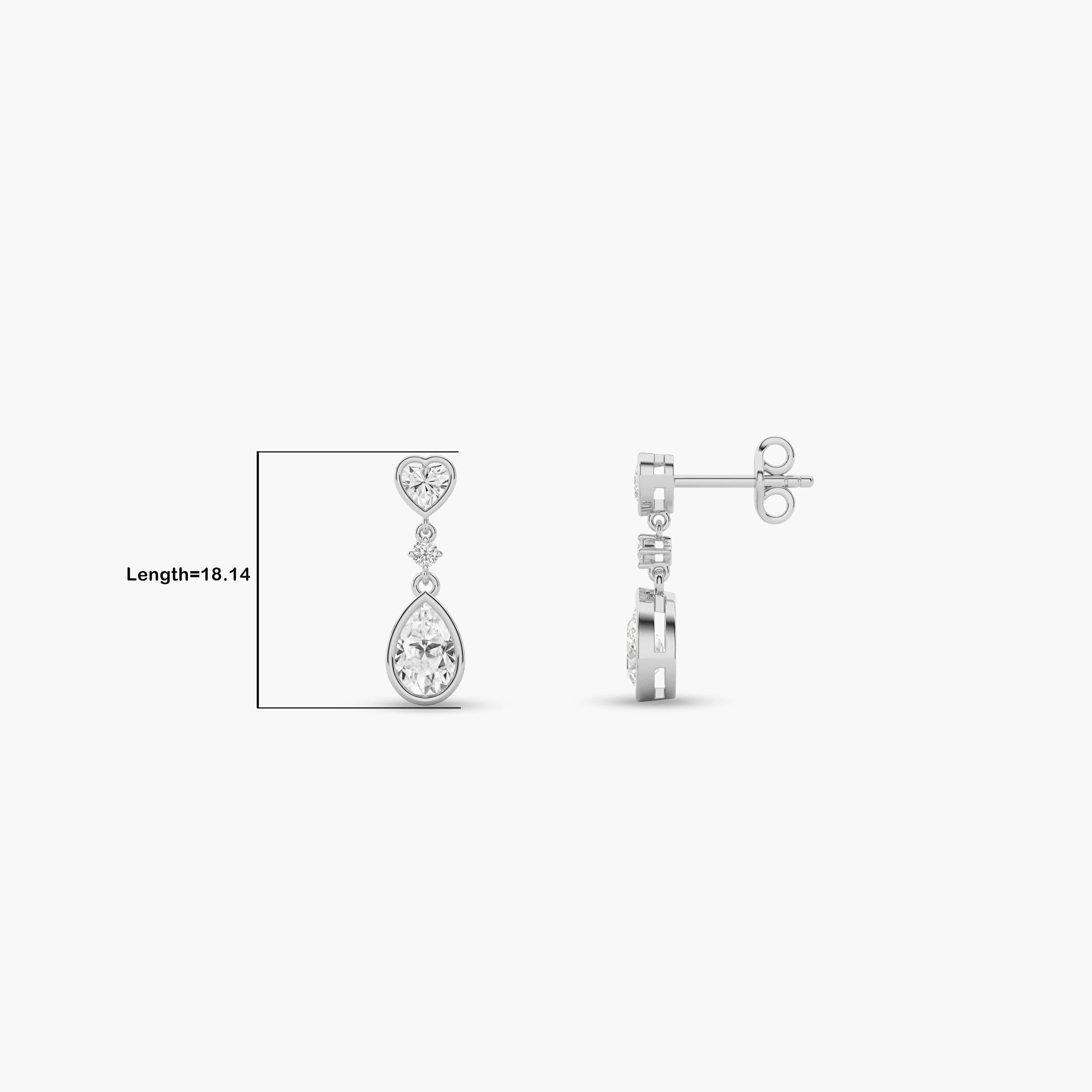 diamond drop earrings for women