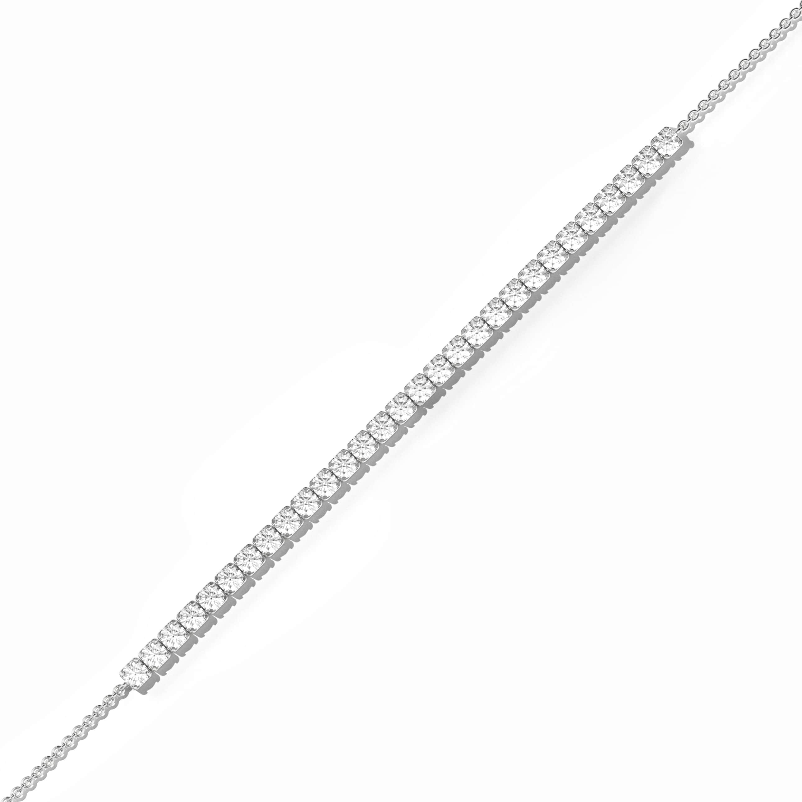 lab grown diamonds tennis bracelet