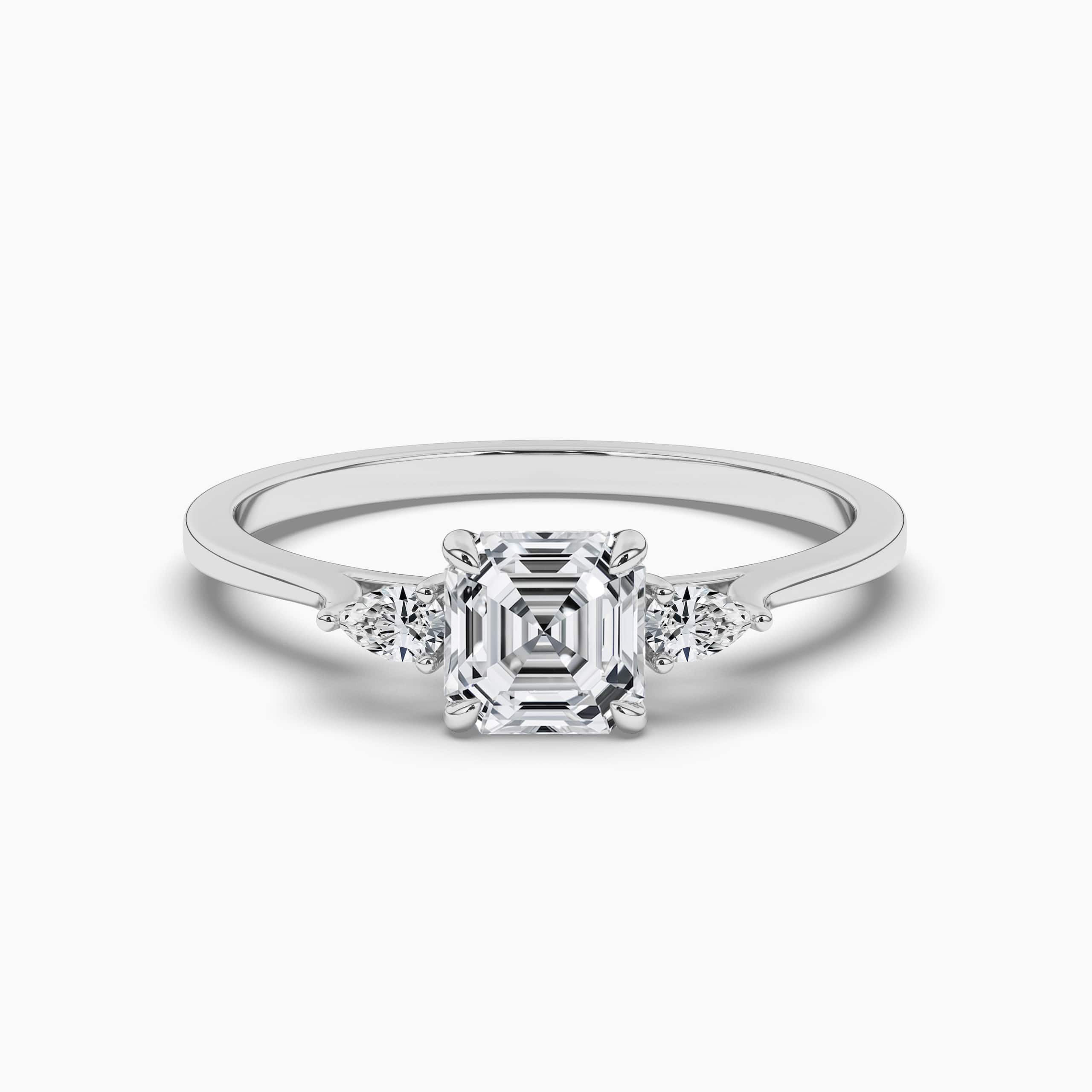 Three Stone Diamond Engagement Ring​