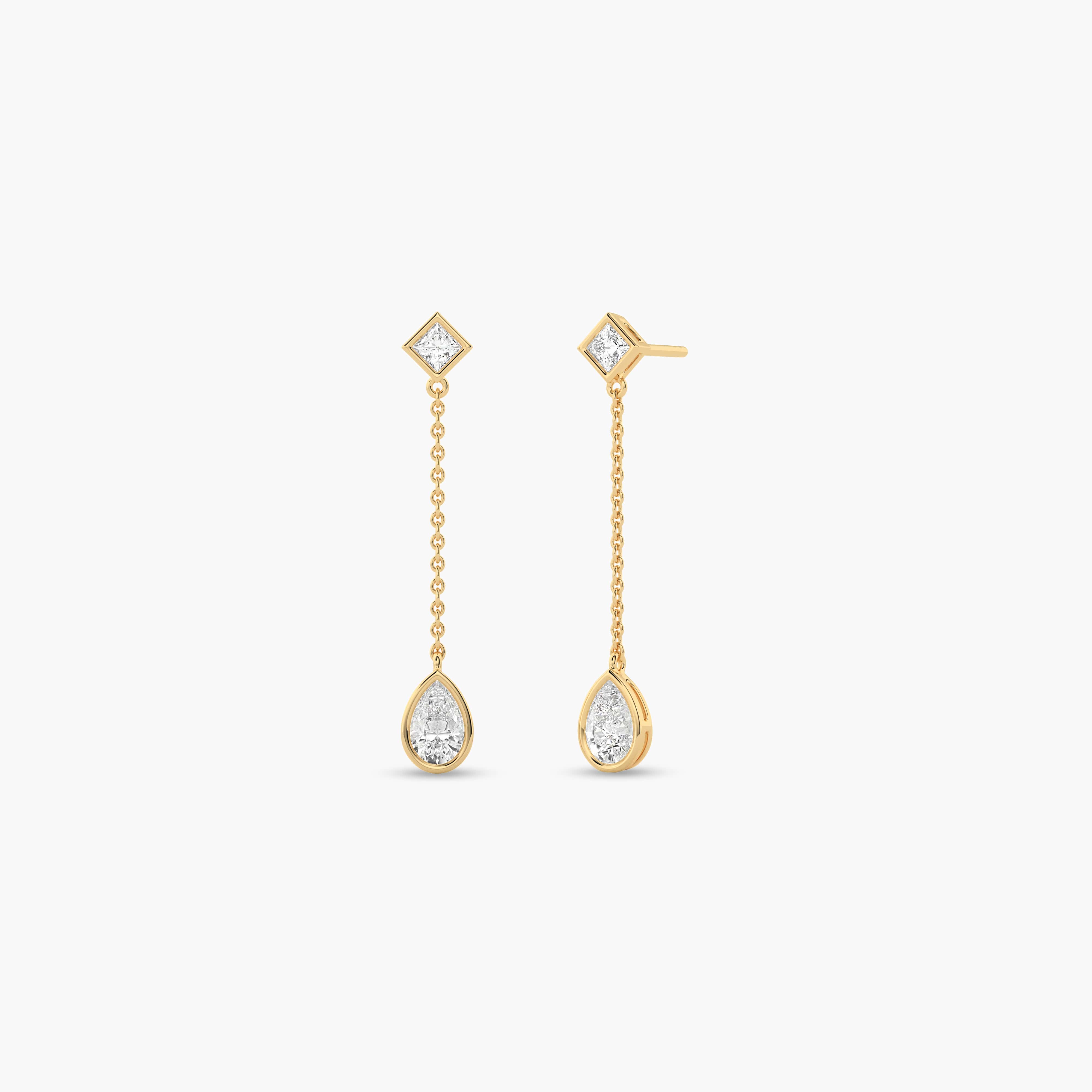 diamond dangle earrings for women