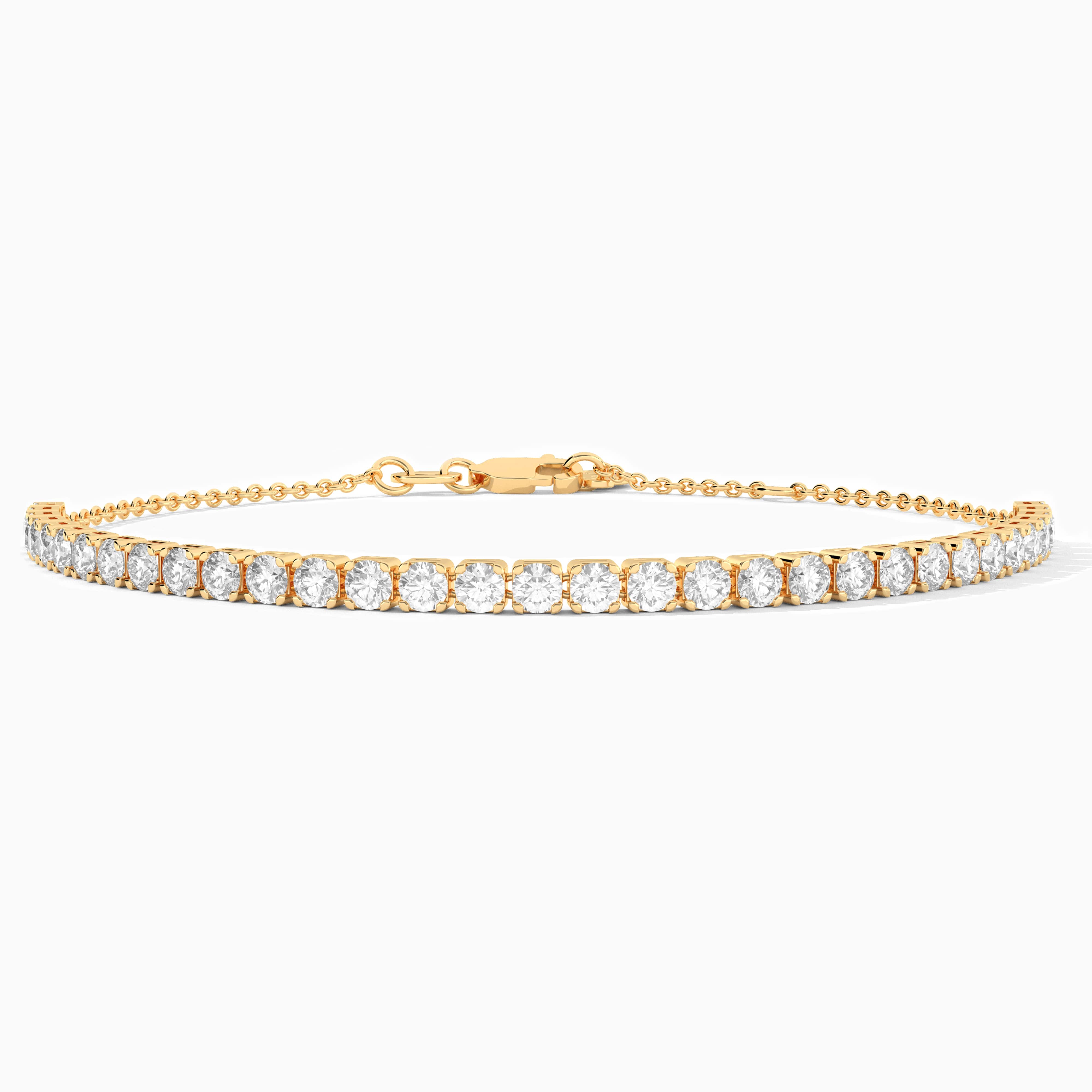 diamond haIf  tennis bracelet