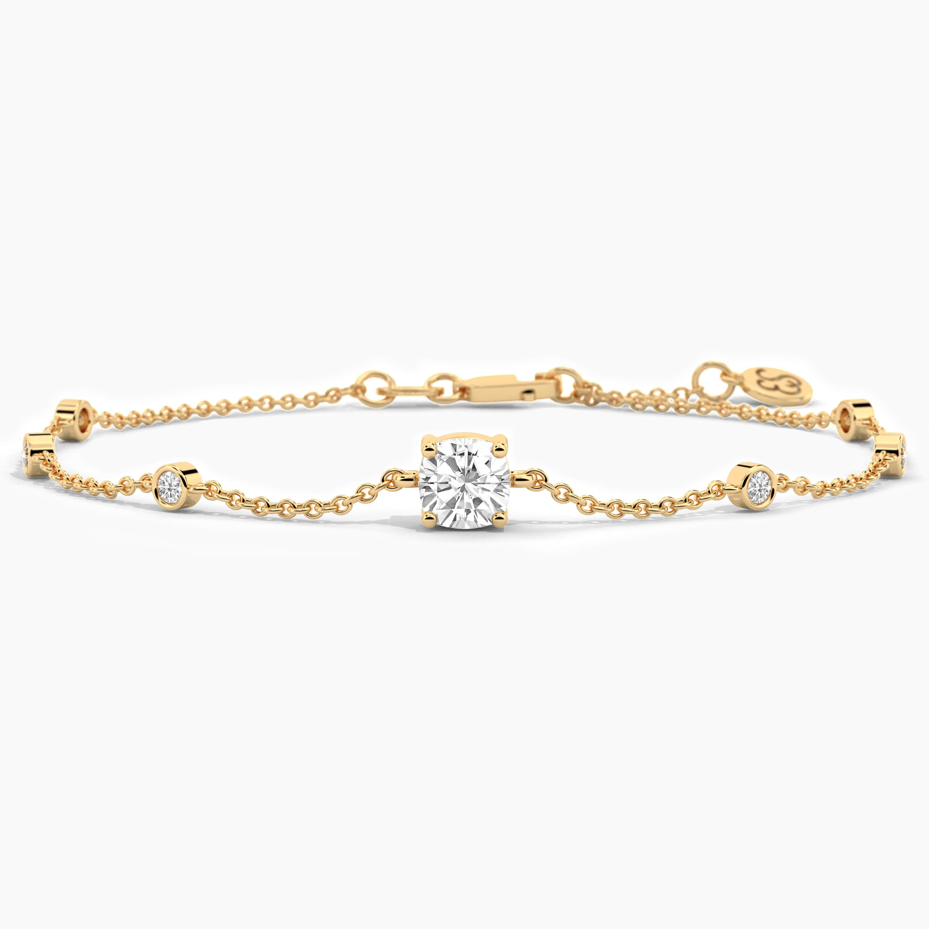 station bracelet diamond