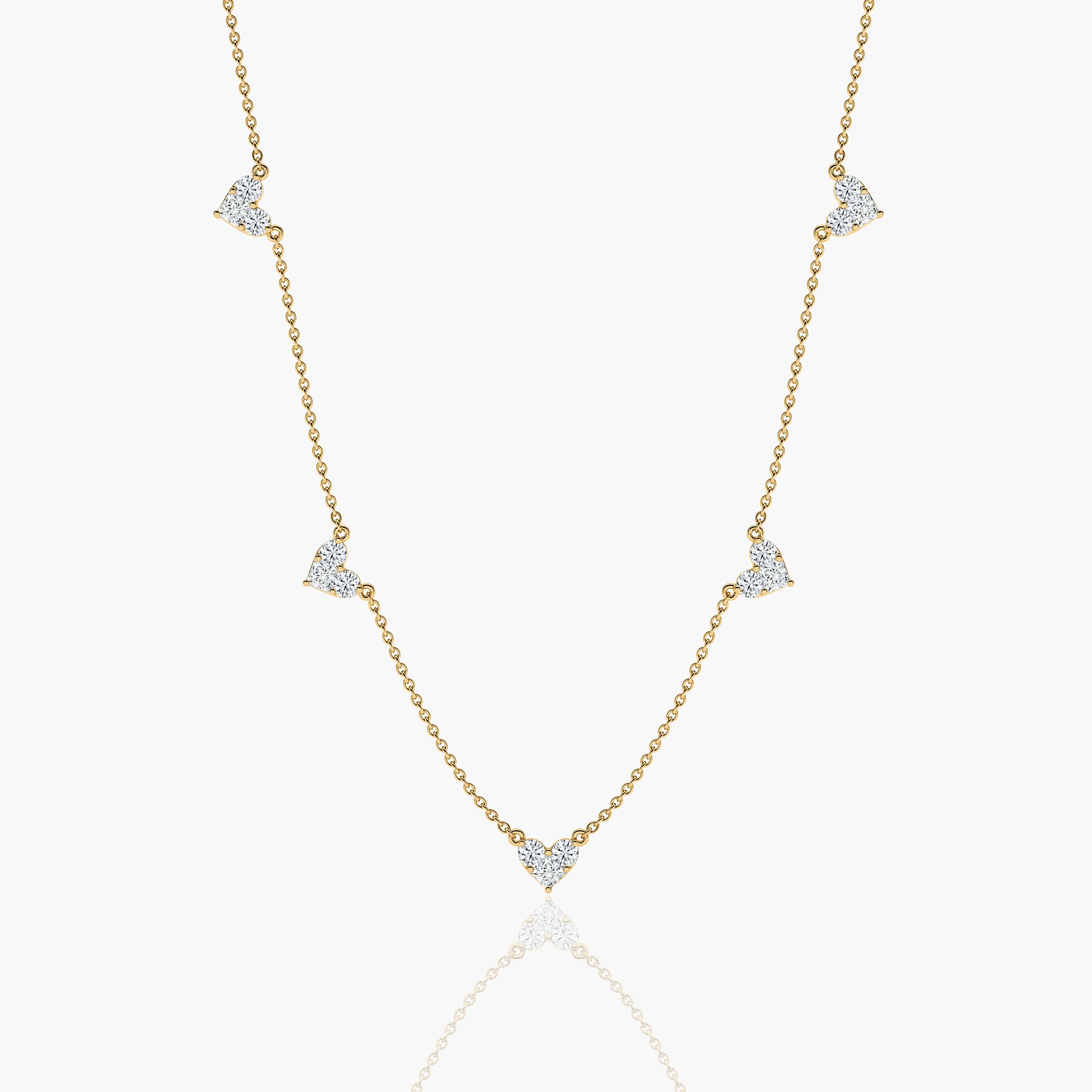 diamond by the inch necklace