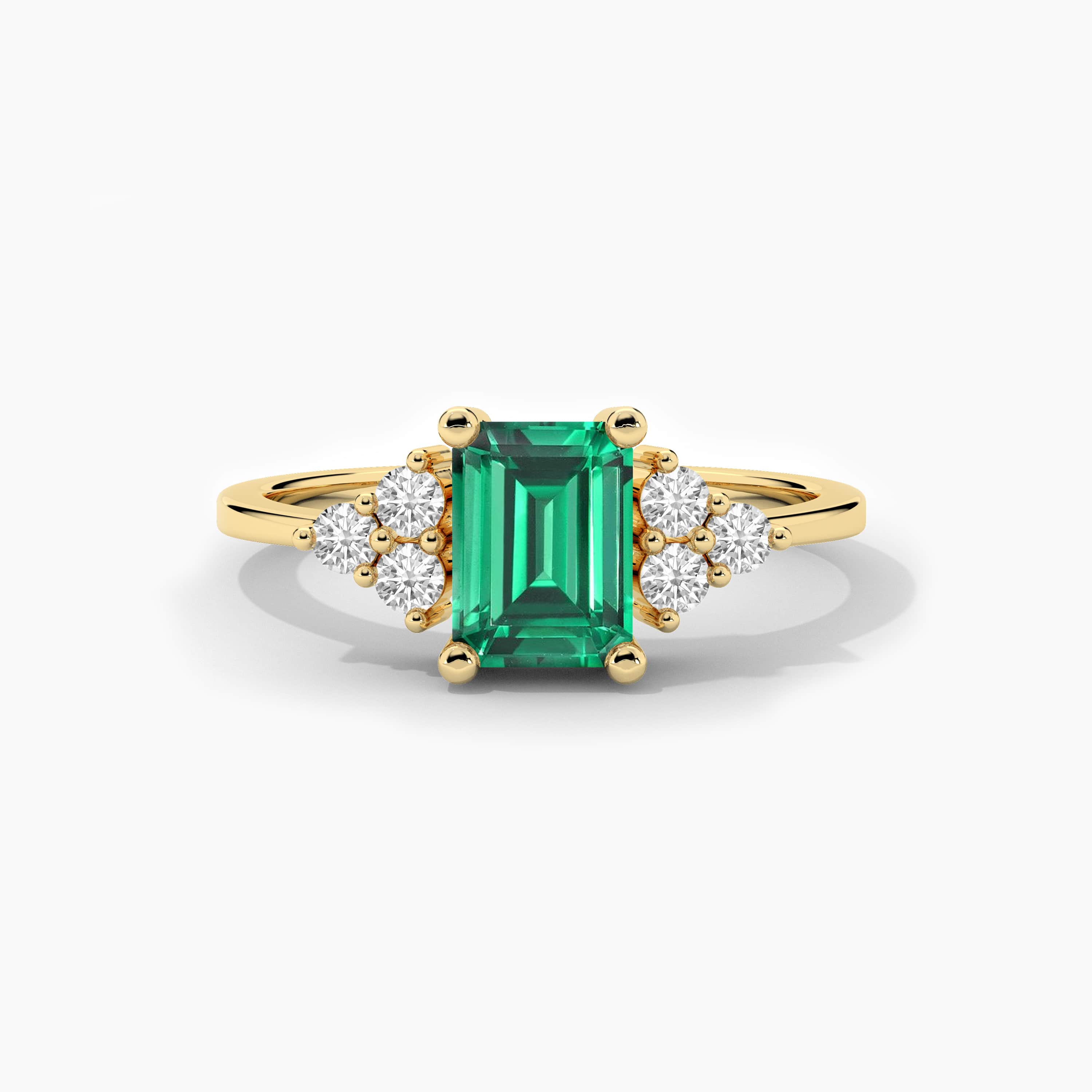 emerald  engagement rings