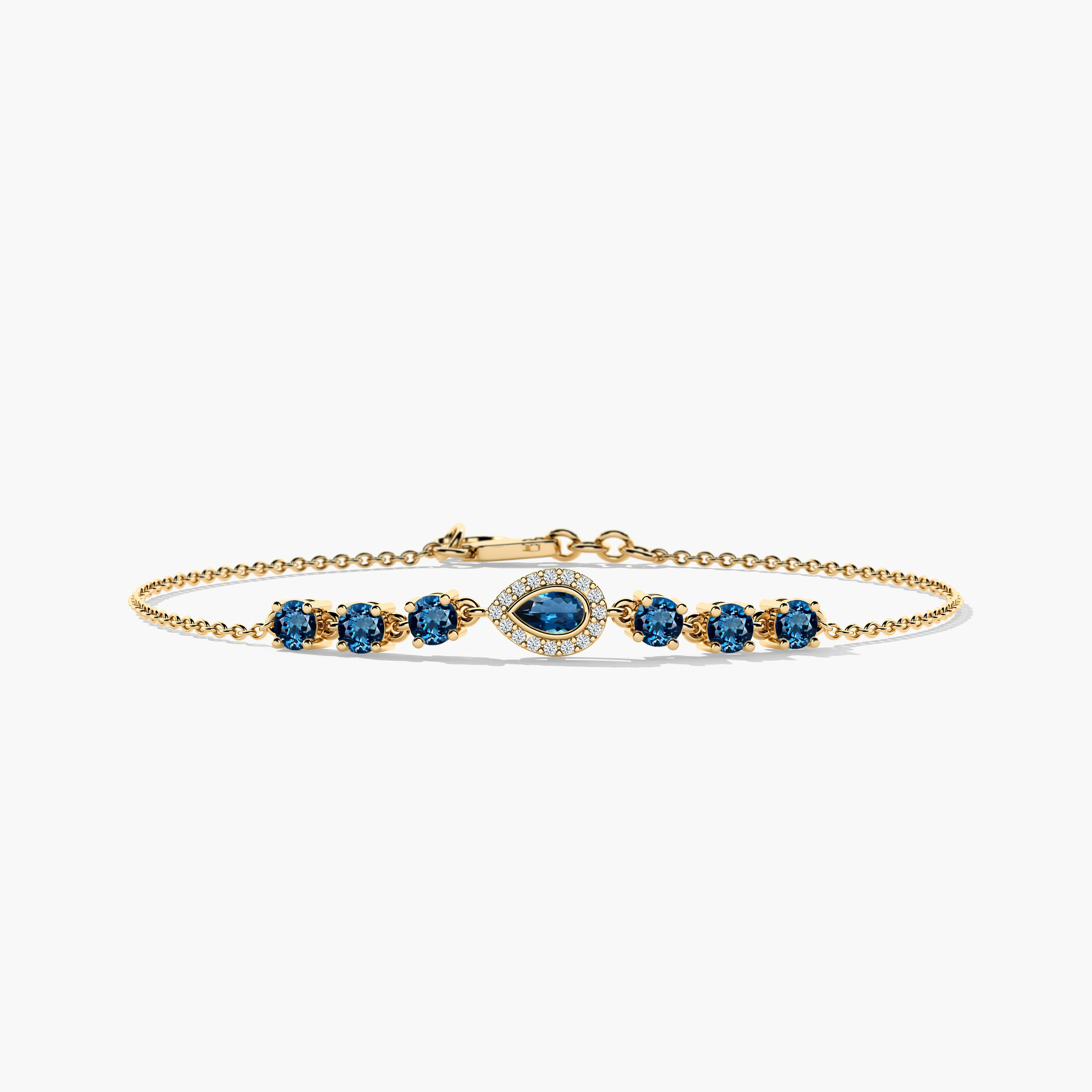 sapphire bracelets for women