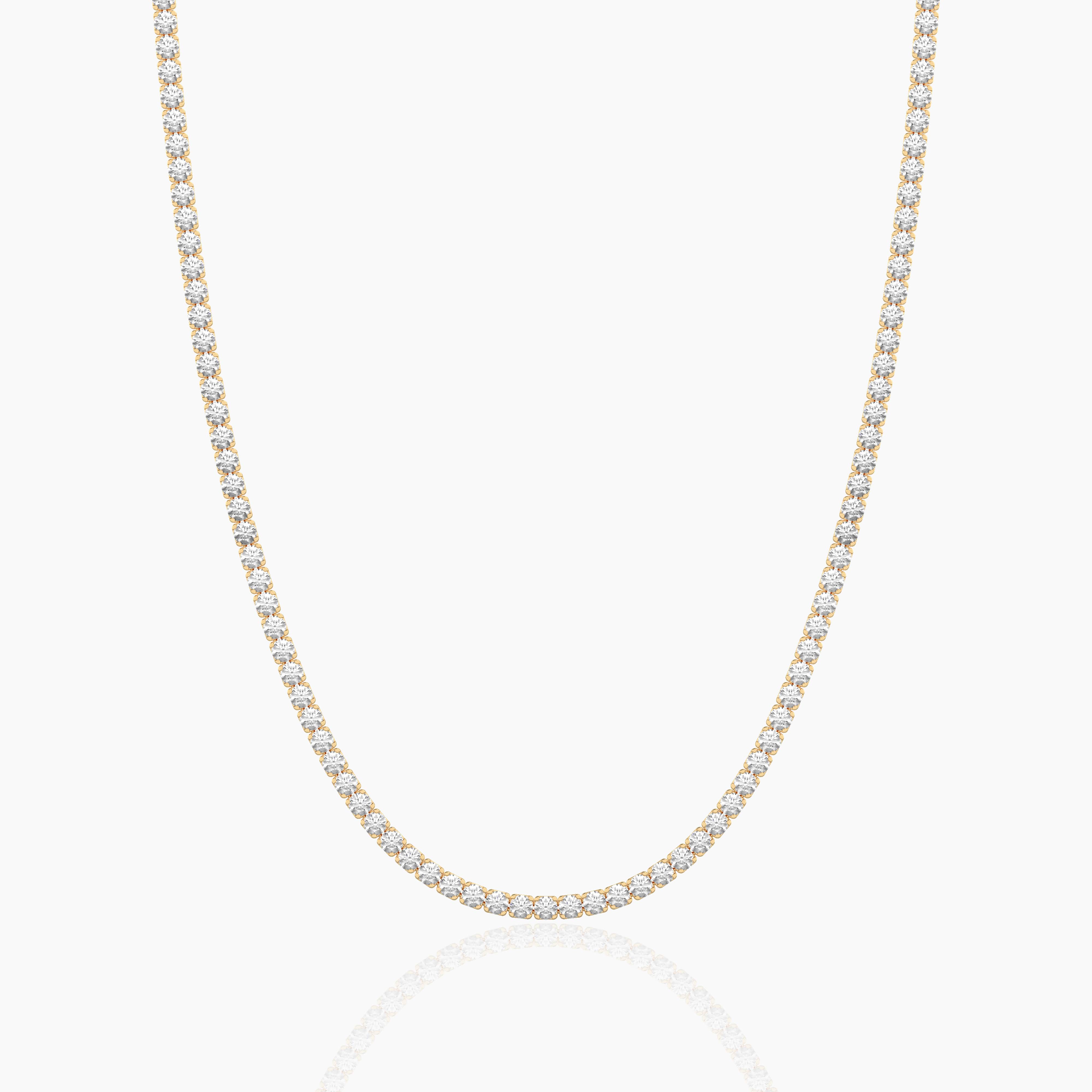 tennis necklace diamond