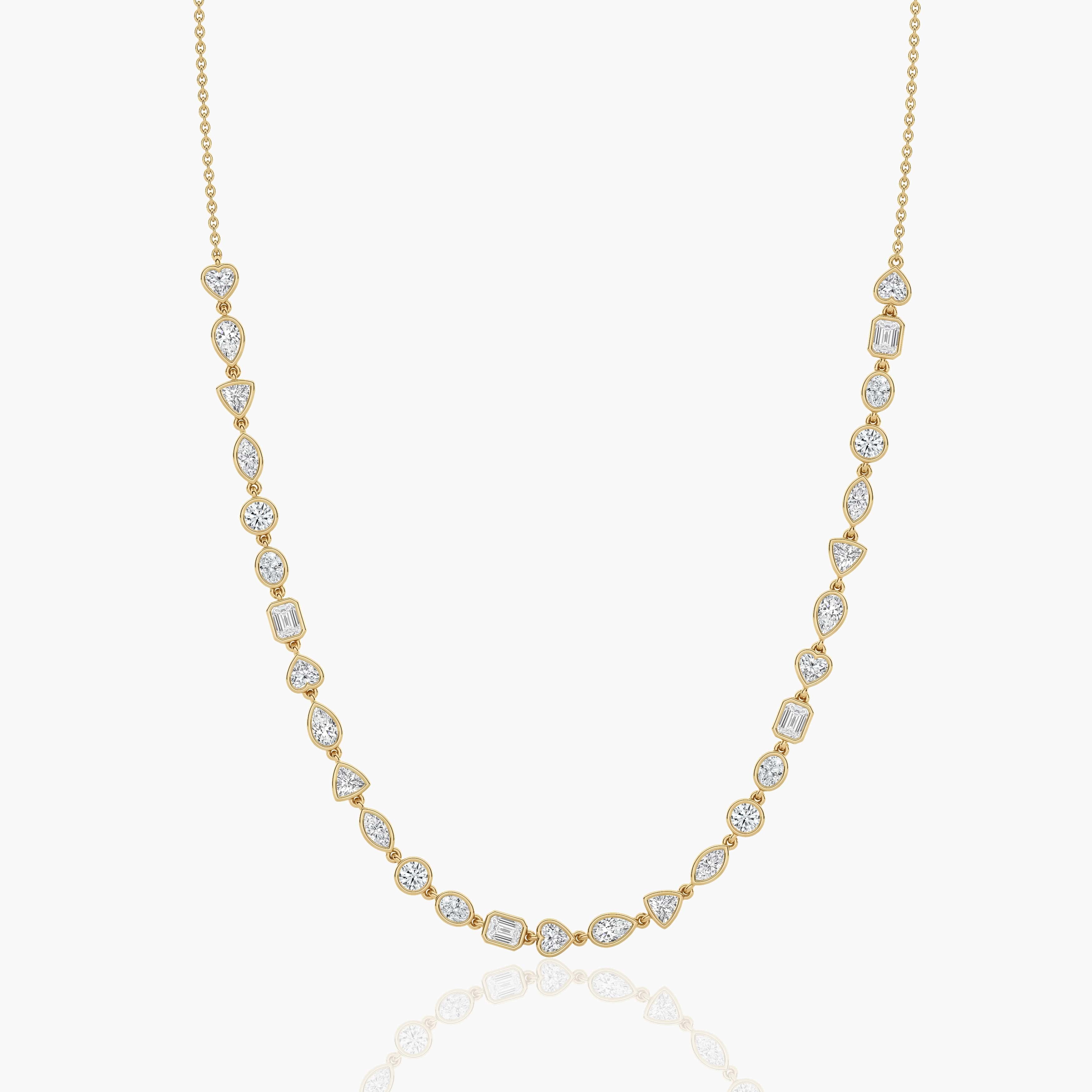 tennis diamond necklace