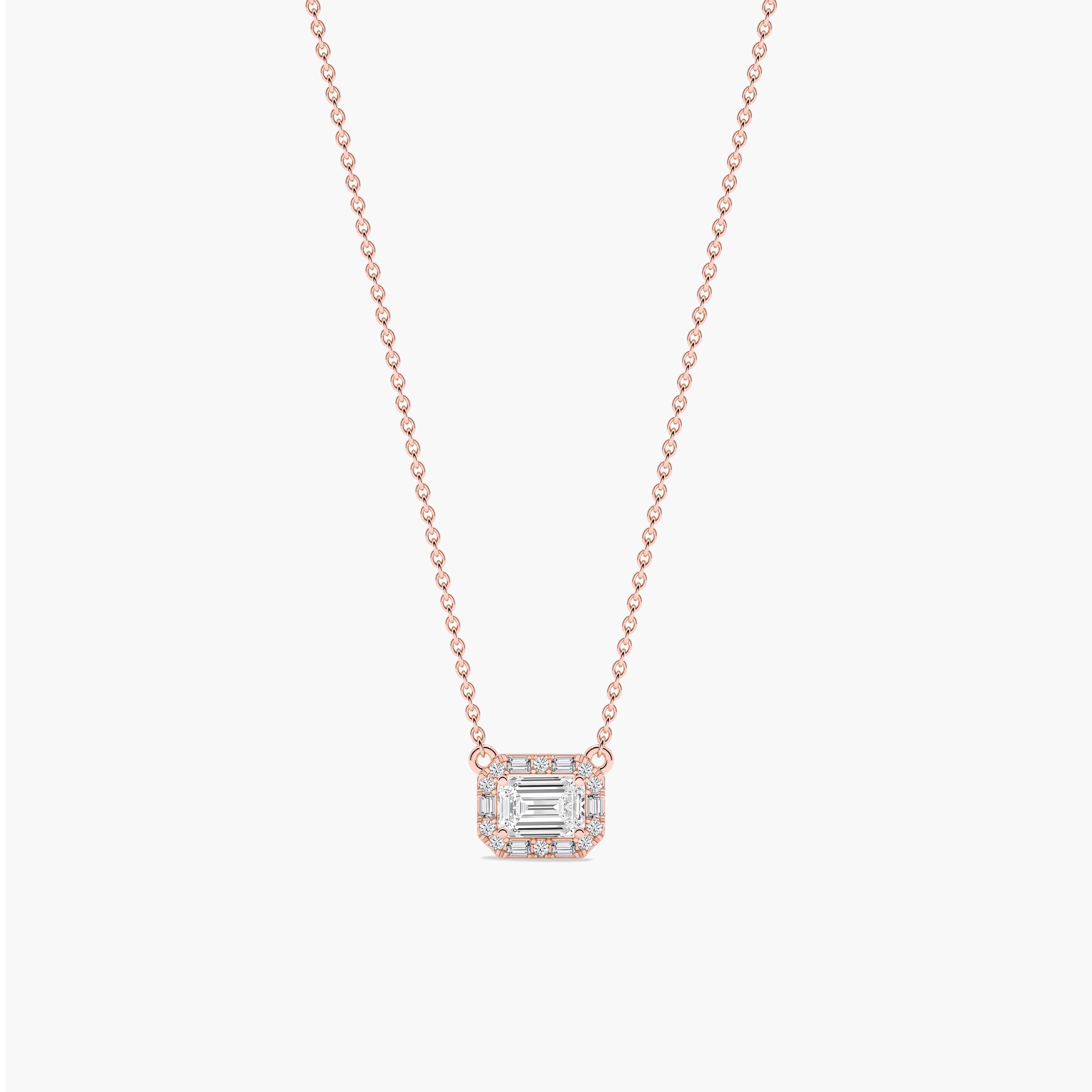 halo diamond pendant