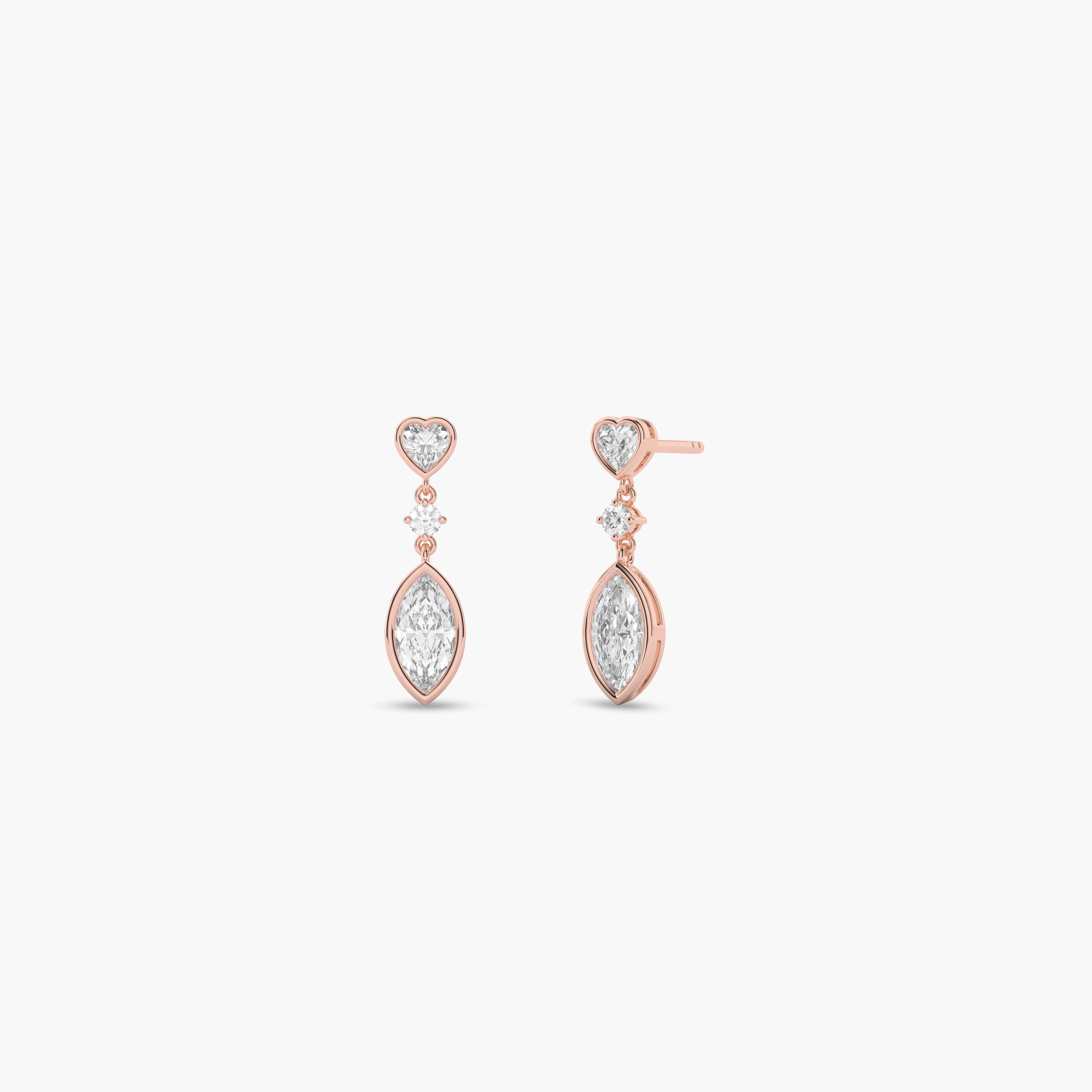 diamond drop earrings for women