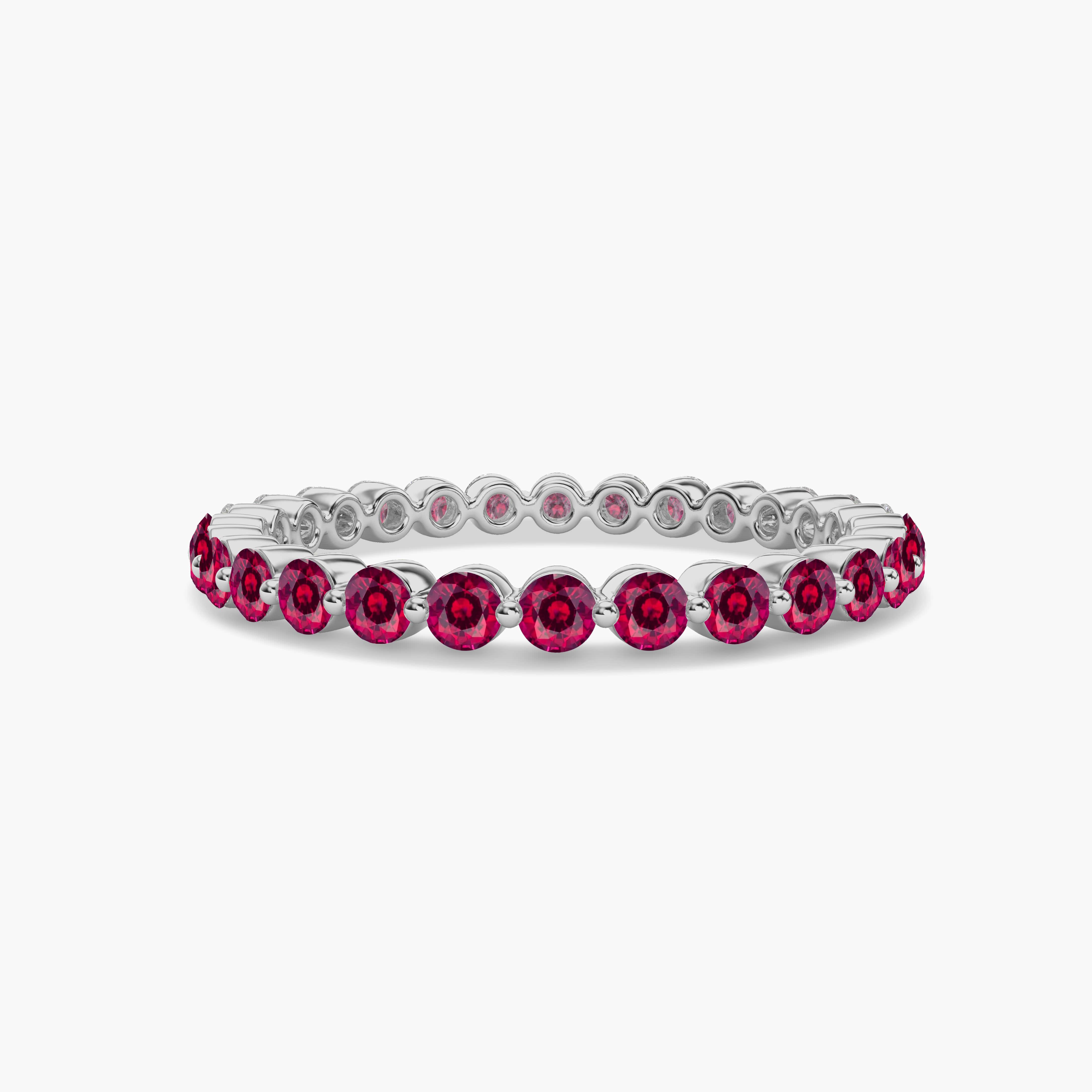 Ruby Wedding Band Women​