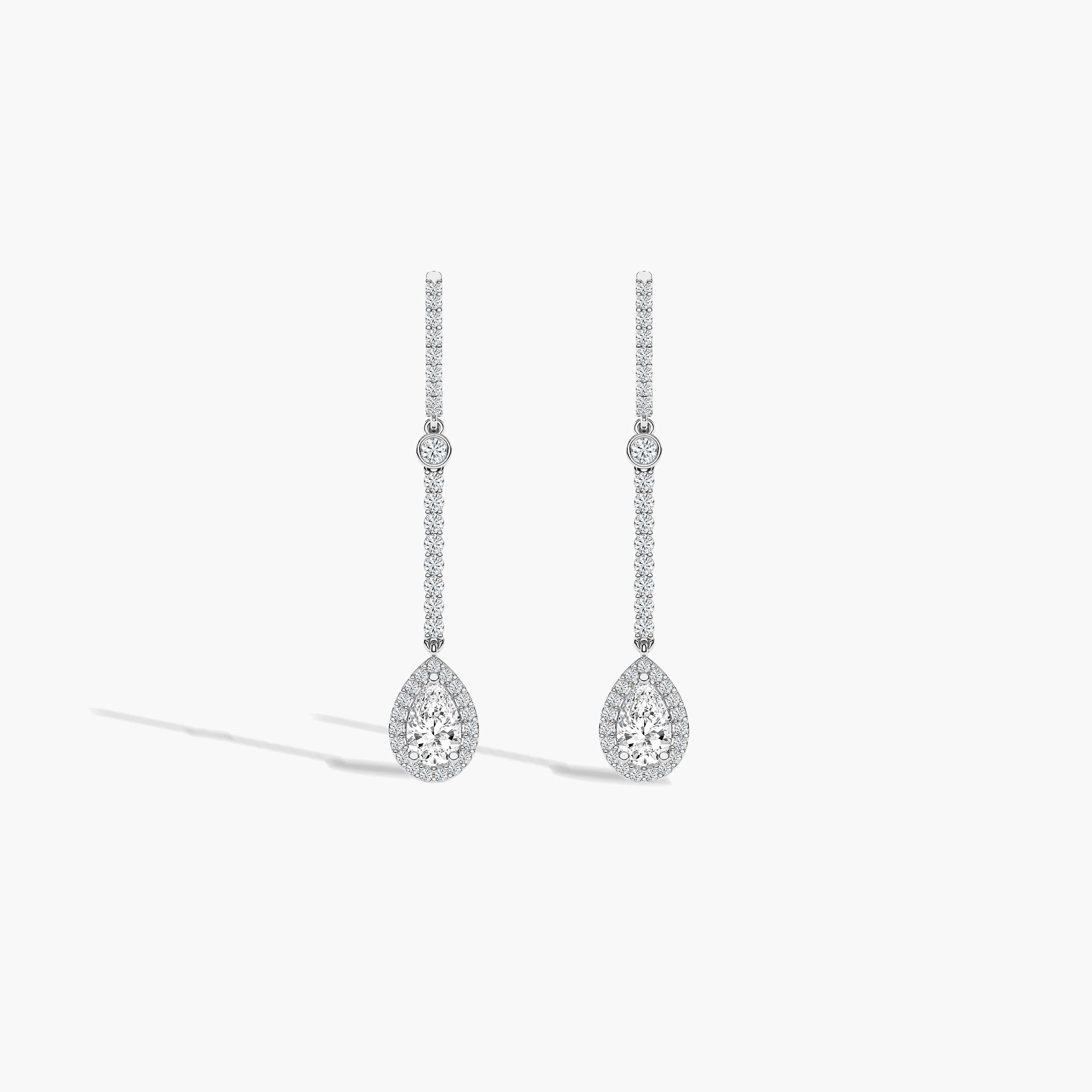 Tennis Drop Earrings