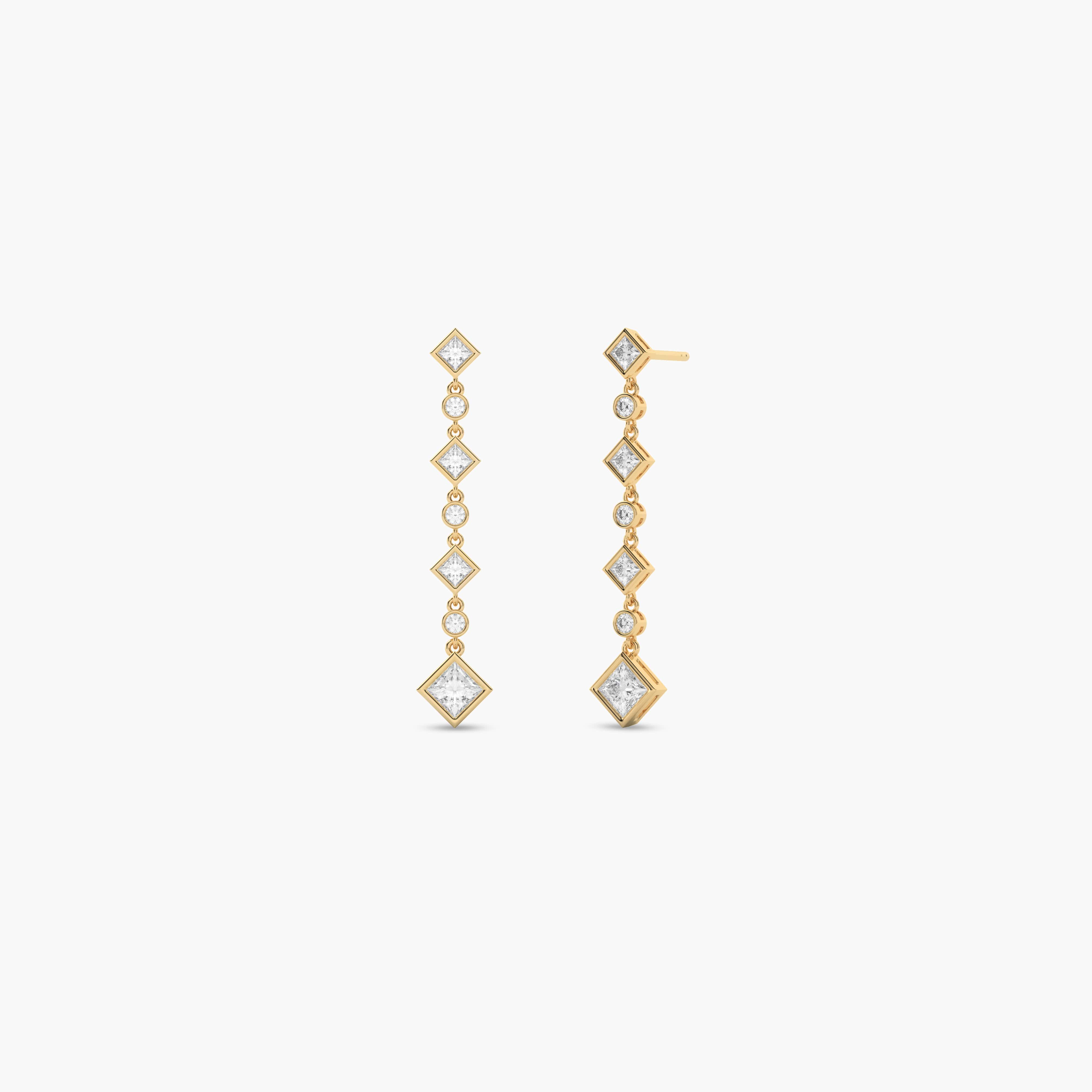 Liner Drop Earrings