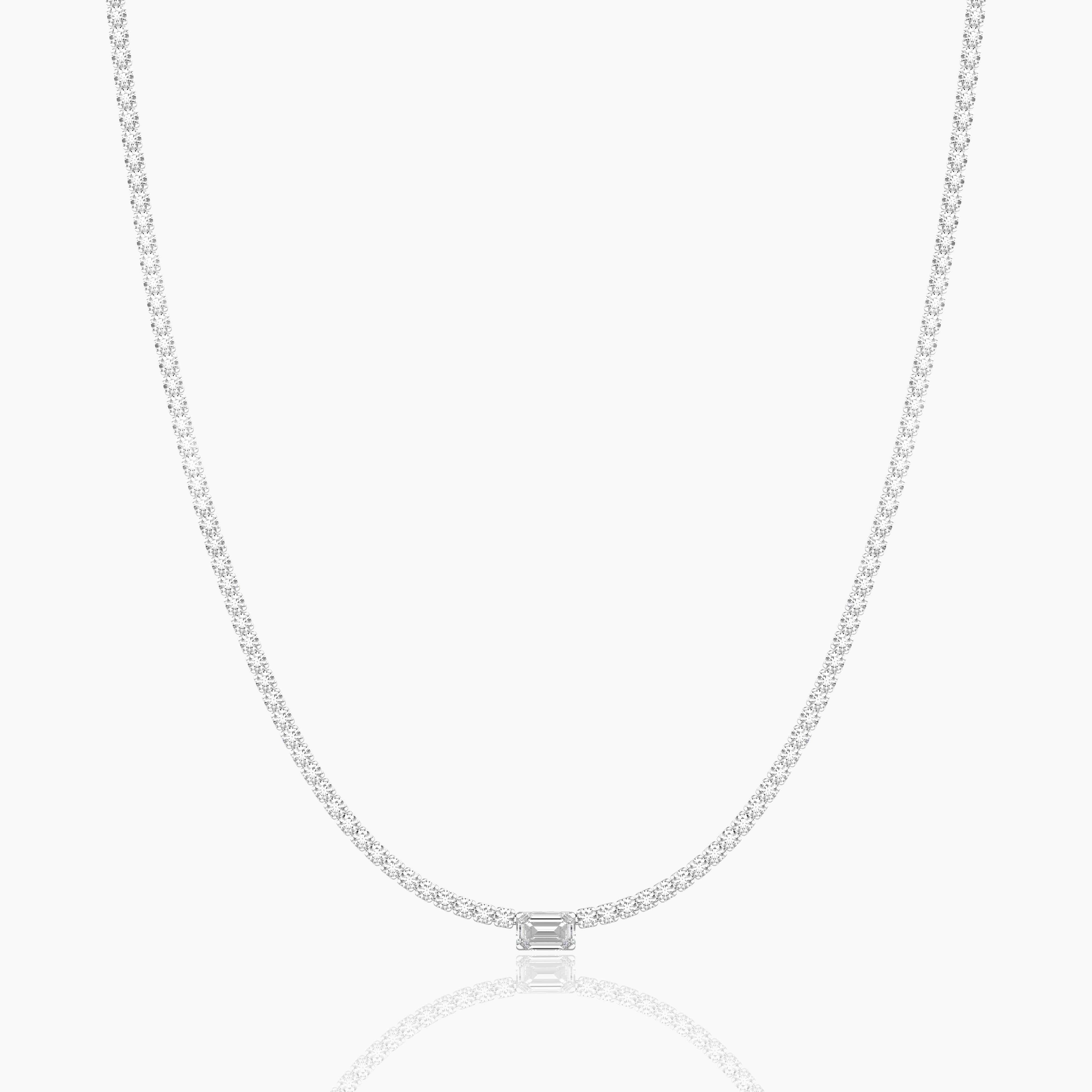 diamond tennis necklaces for women