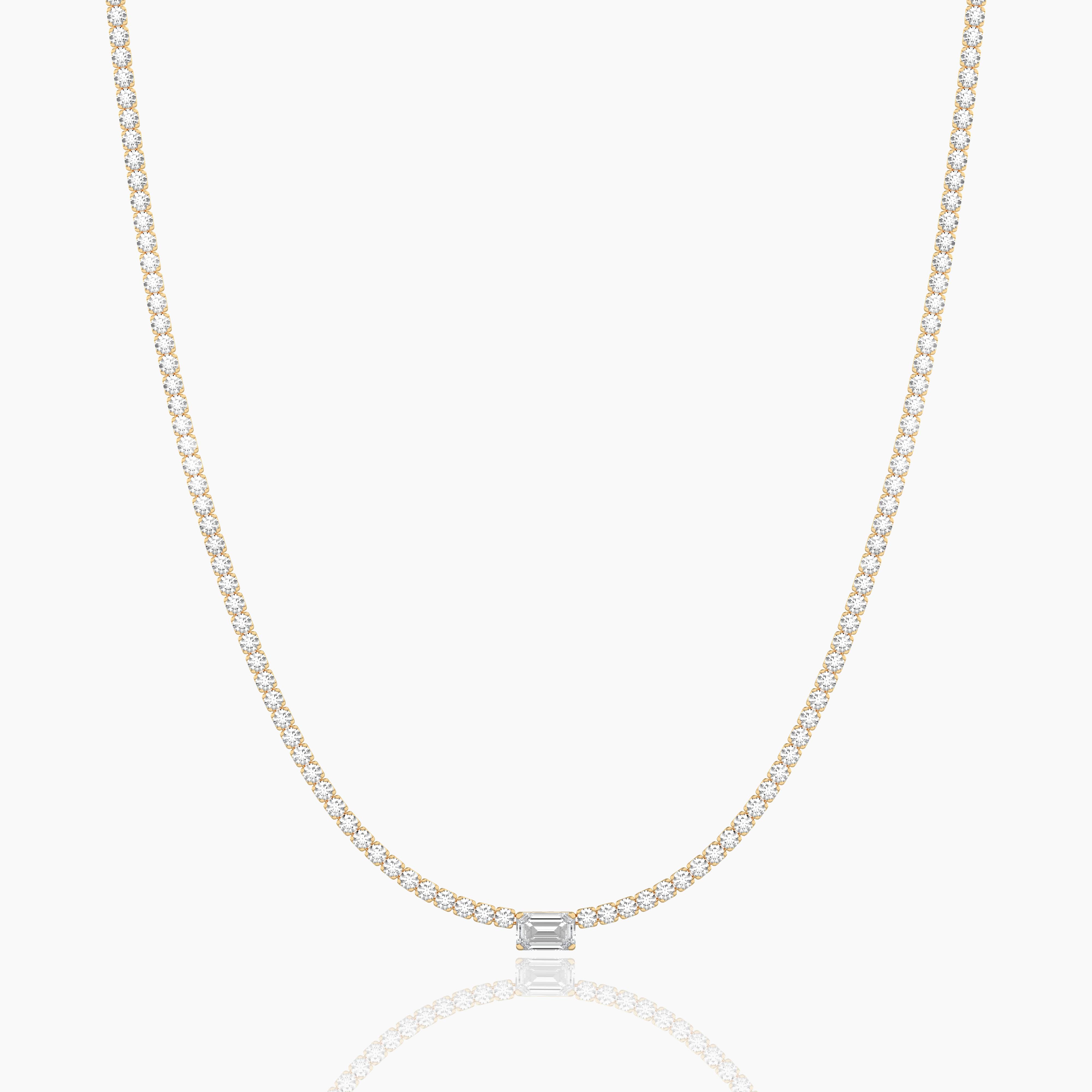 tennis necklace diamond