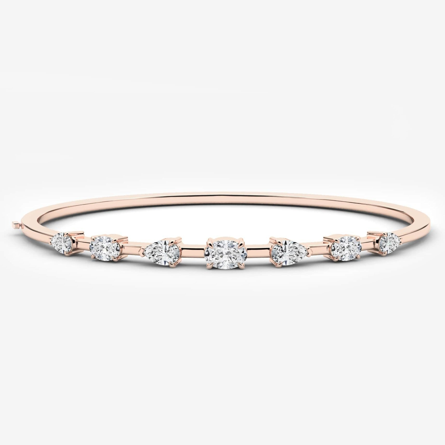 Bangle bracelet in rosegold