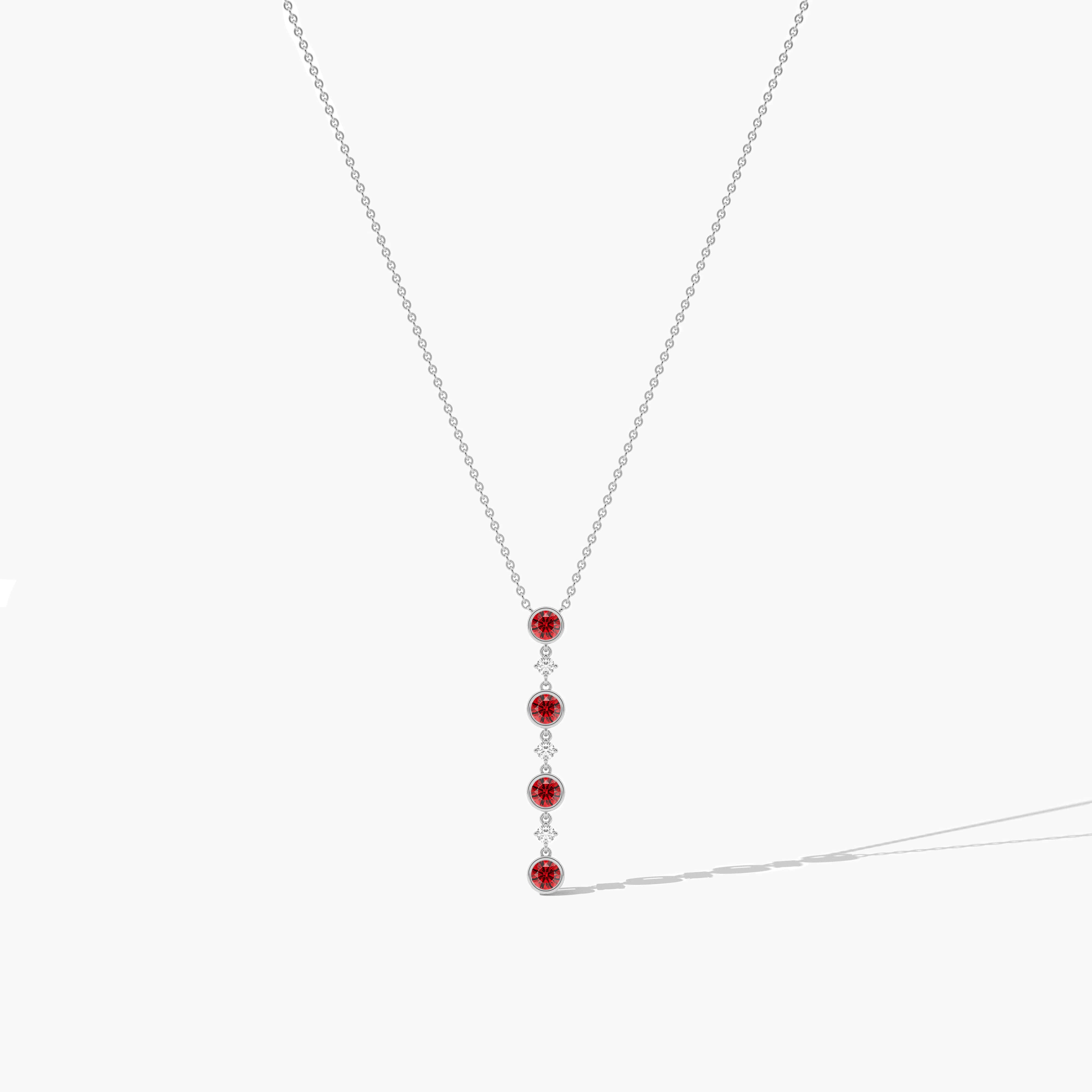 ruby and diamond necklace 