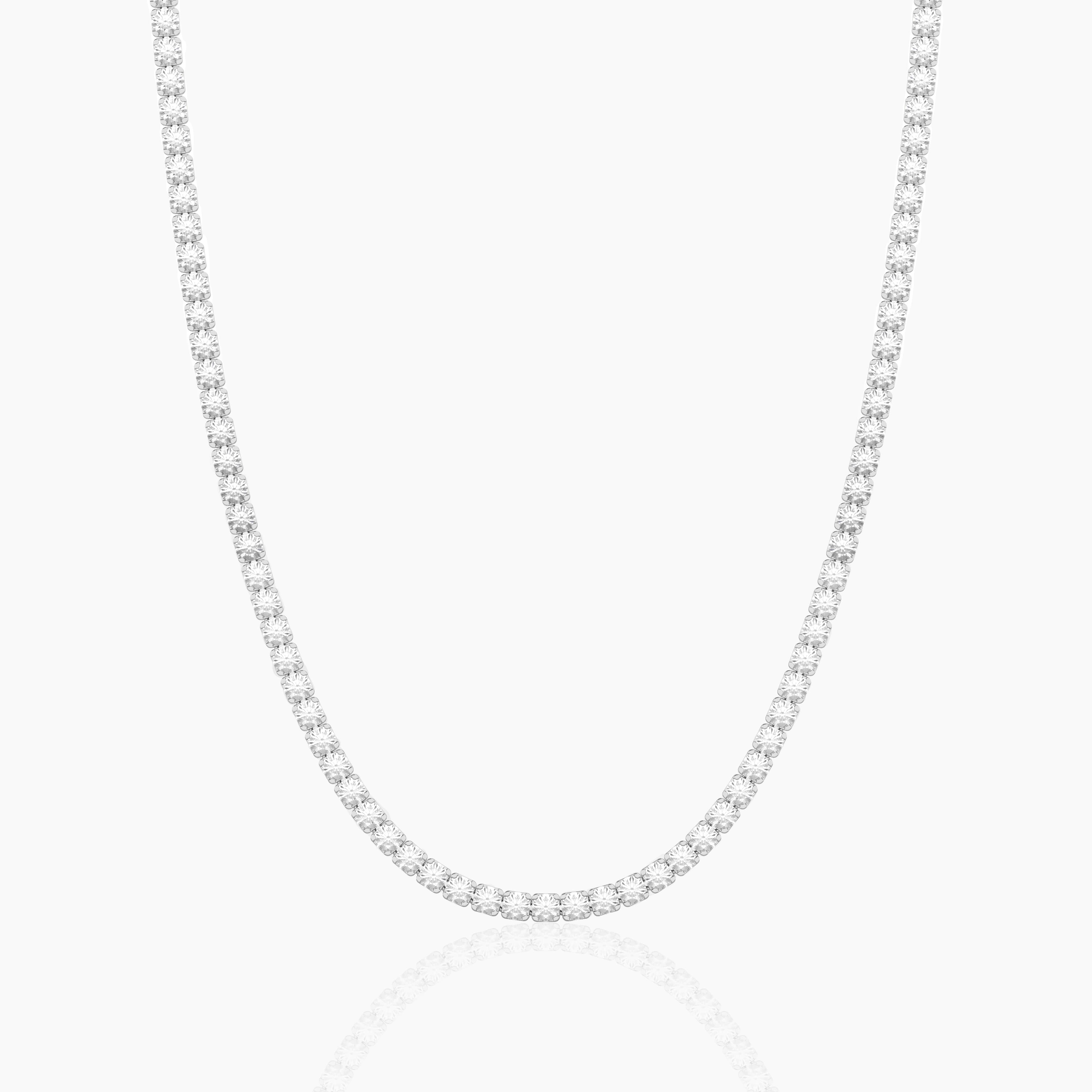 diamond tennis necklaces for women