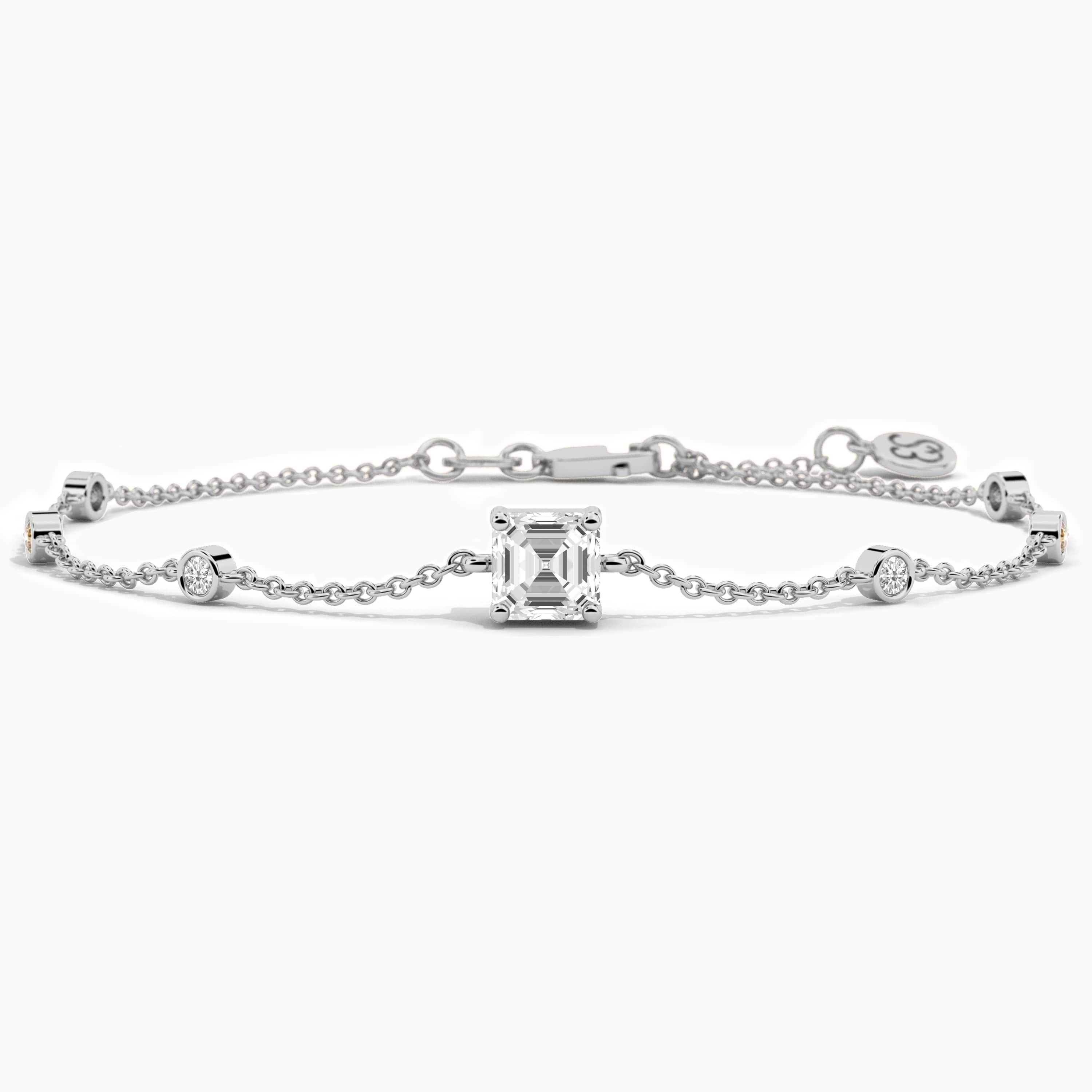 diamond bezel bracelet