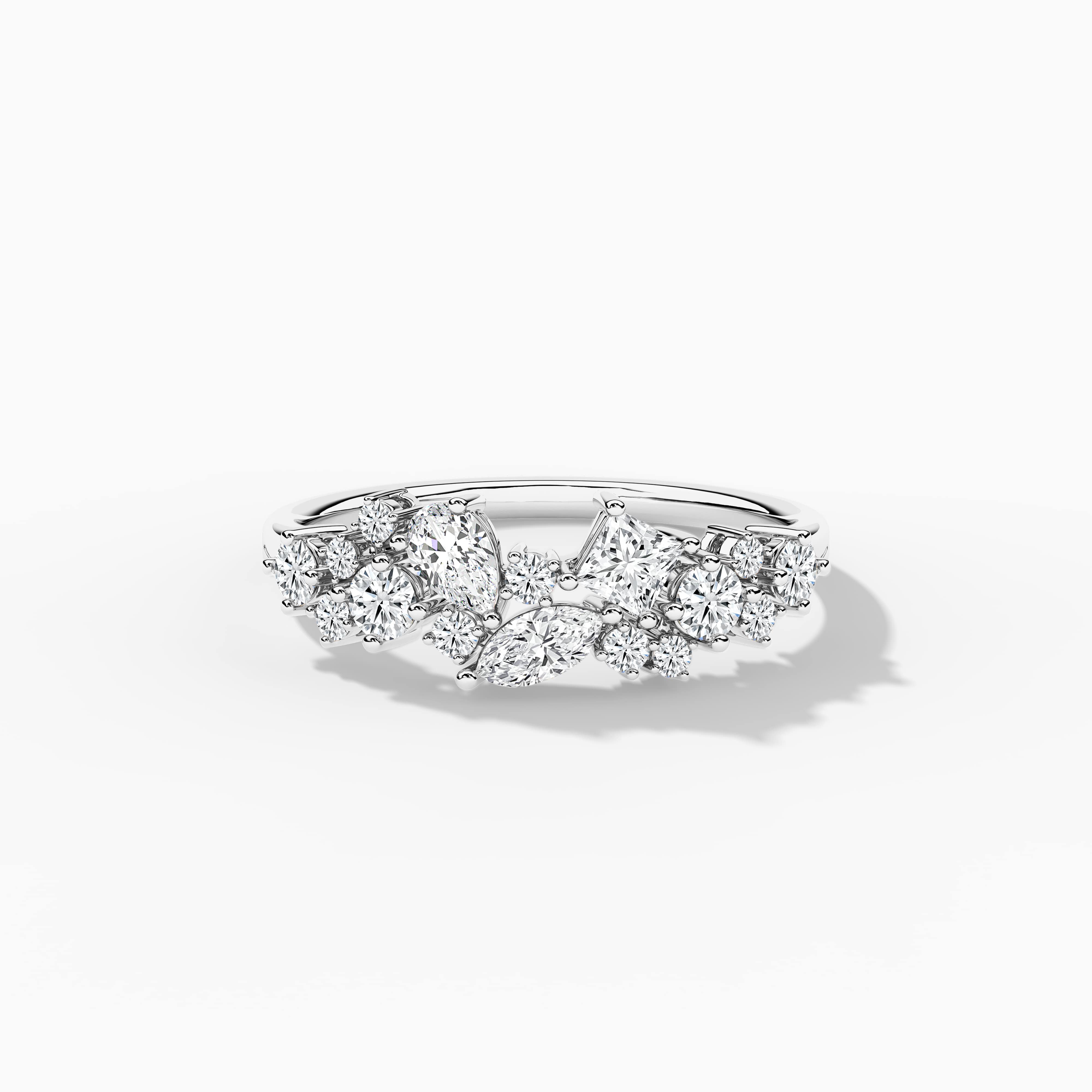 cluster ring diamond