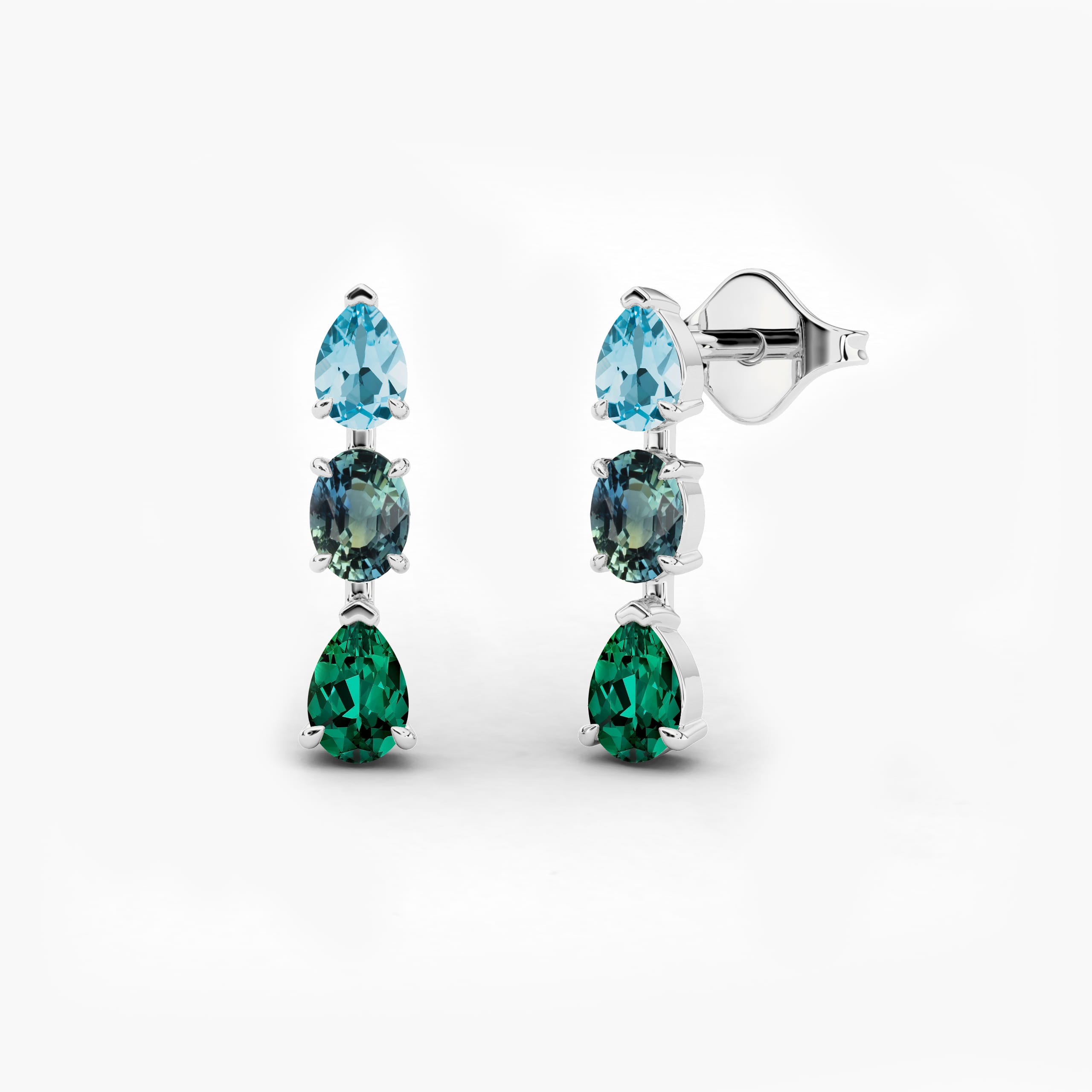 precious stone earrings