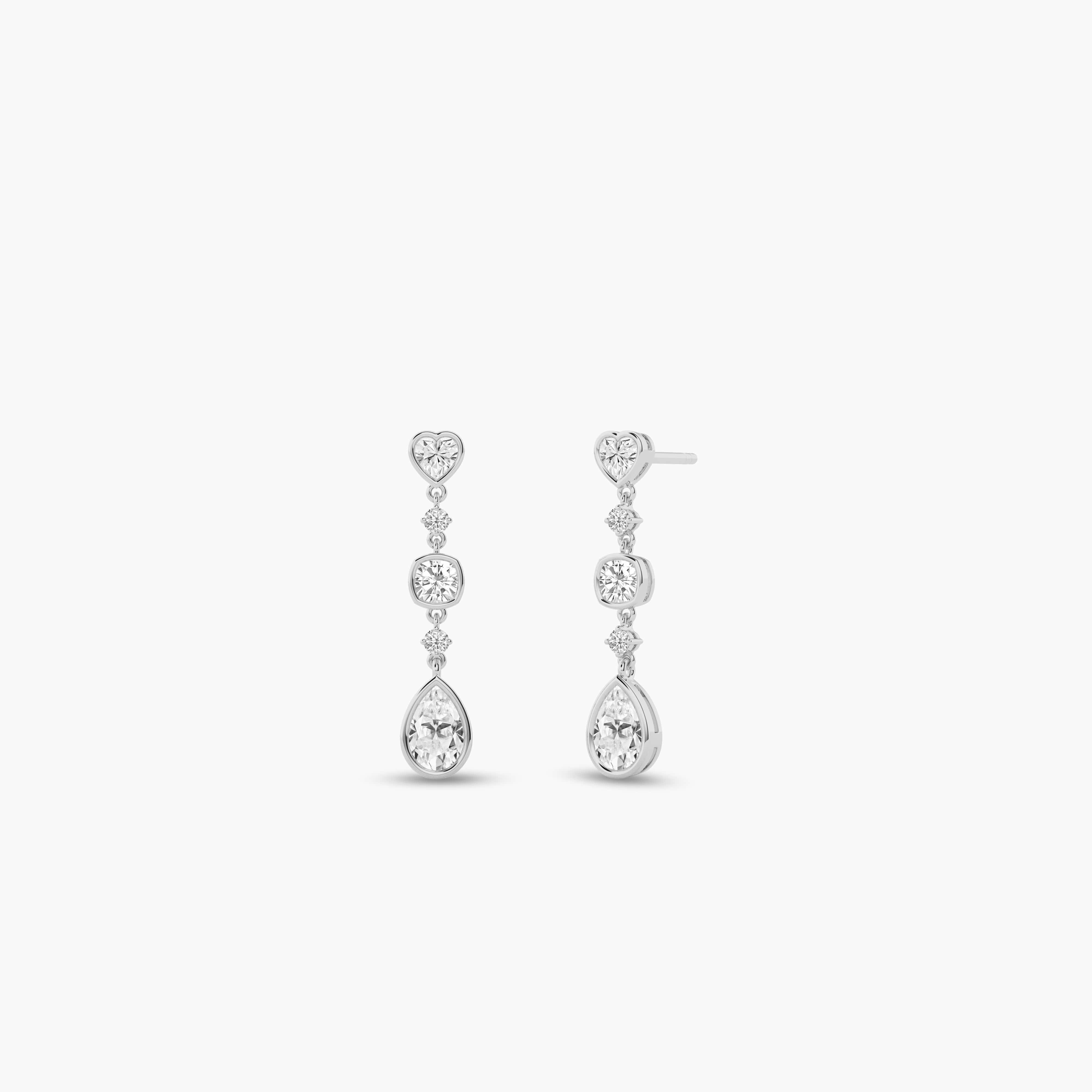 diamond drop earrings for women