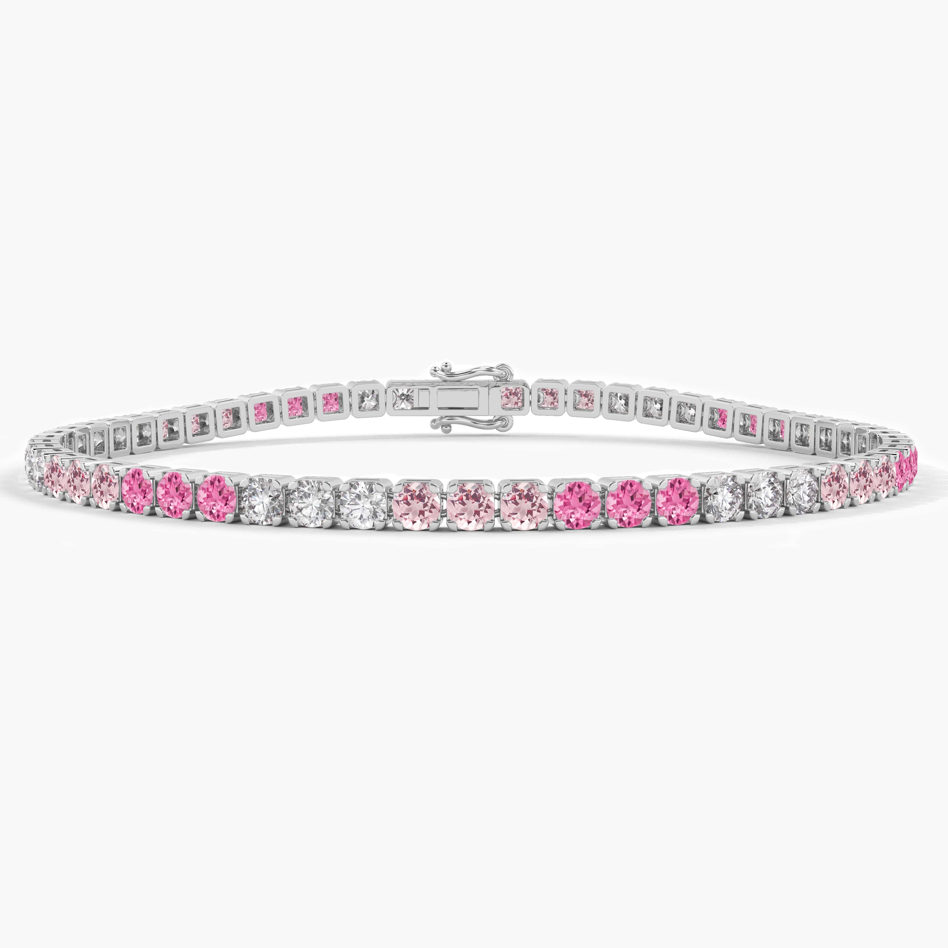 pink diamond bracelet