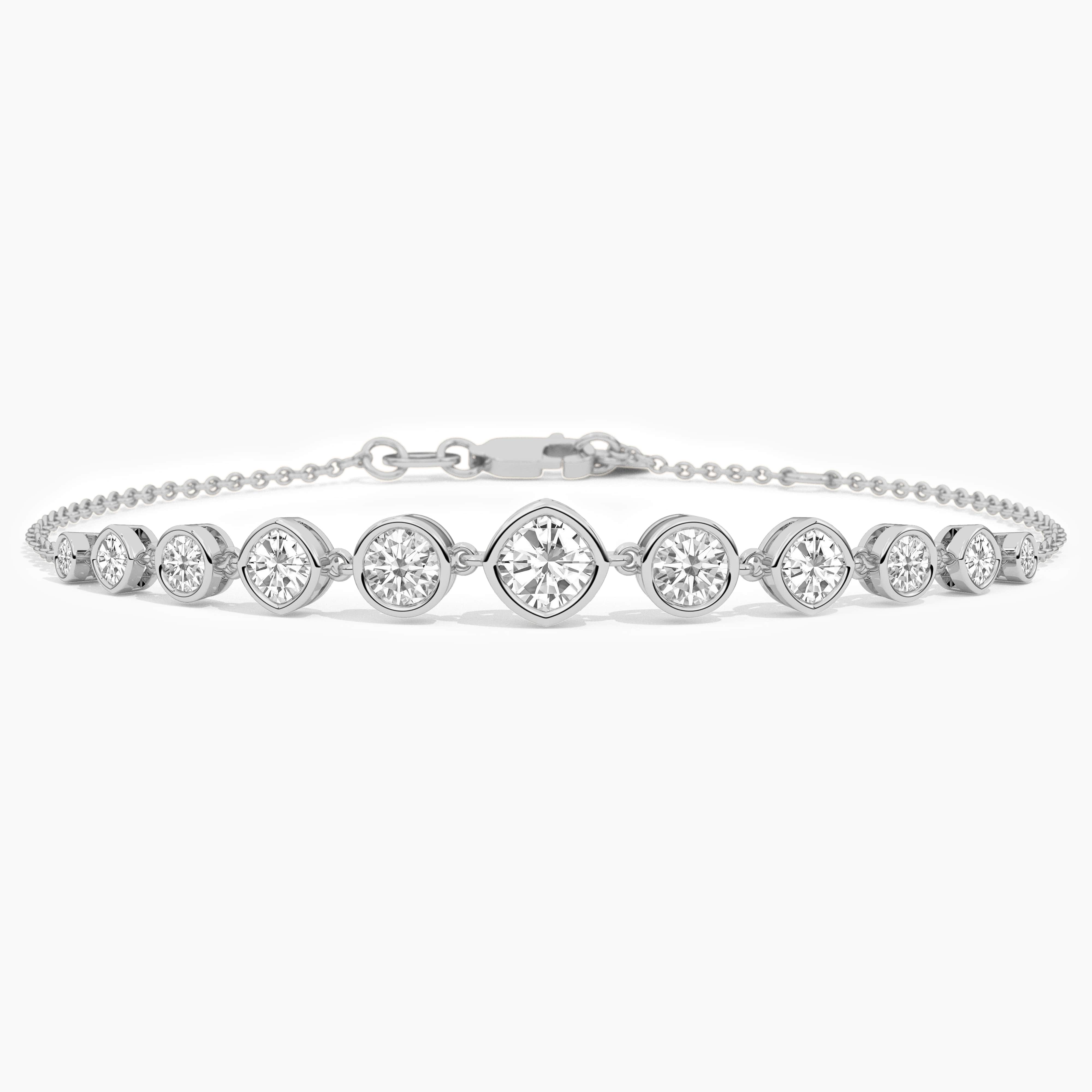 tennis bracelet bezel