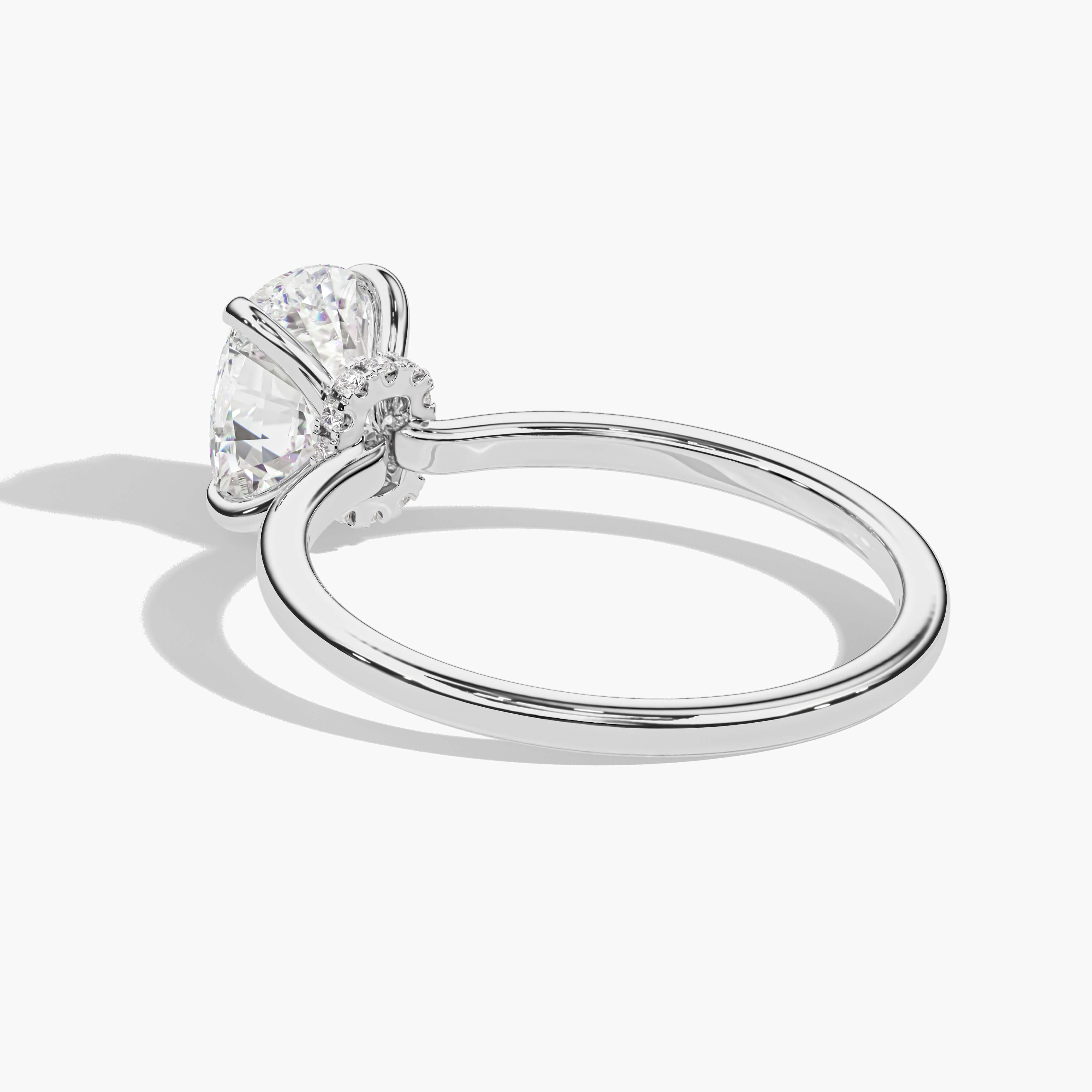 Elongated Cushion Ring