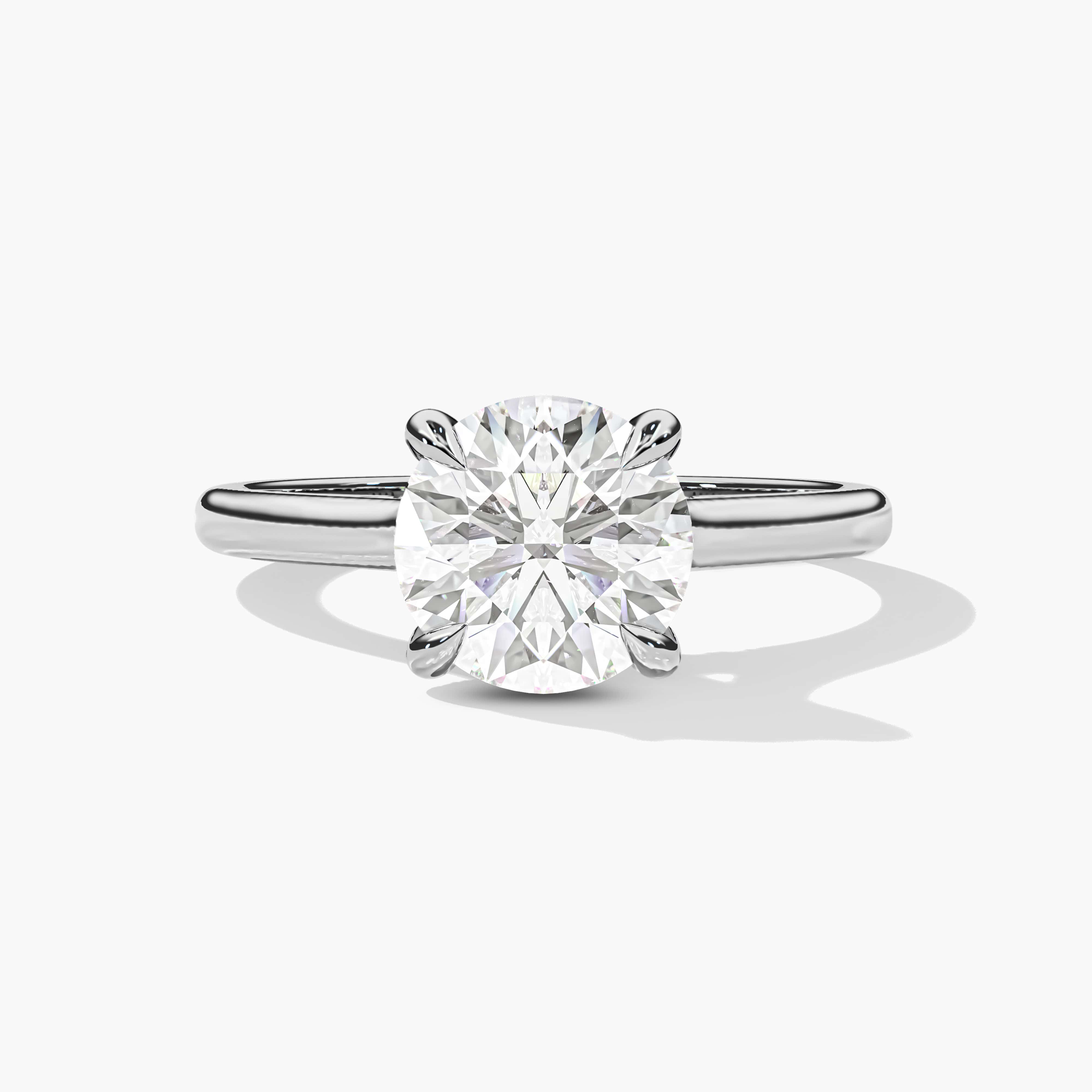 cathedral setting engagement ring