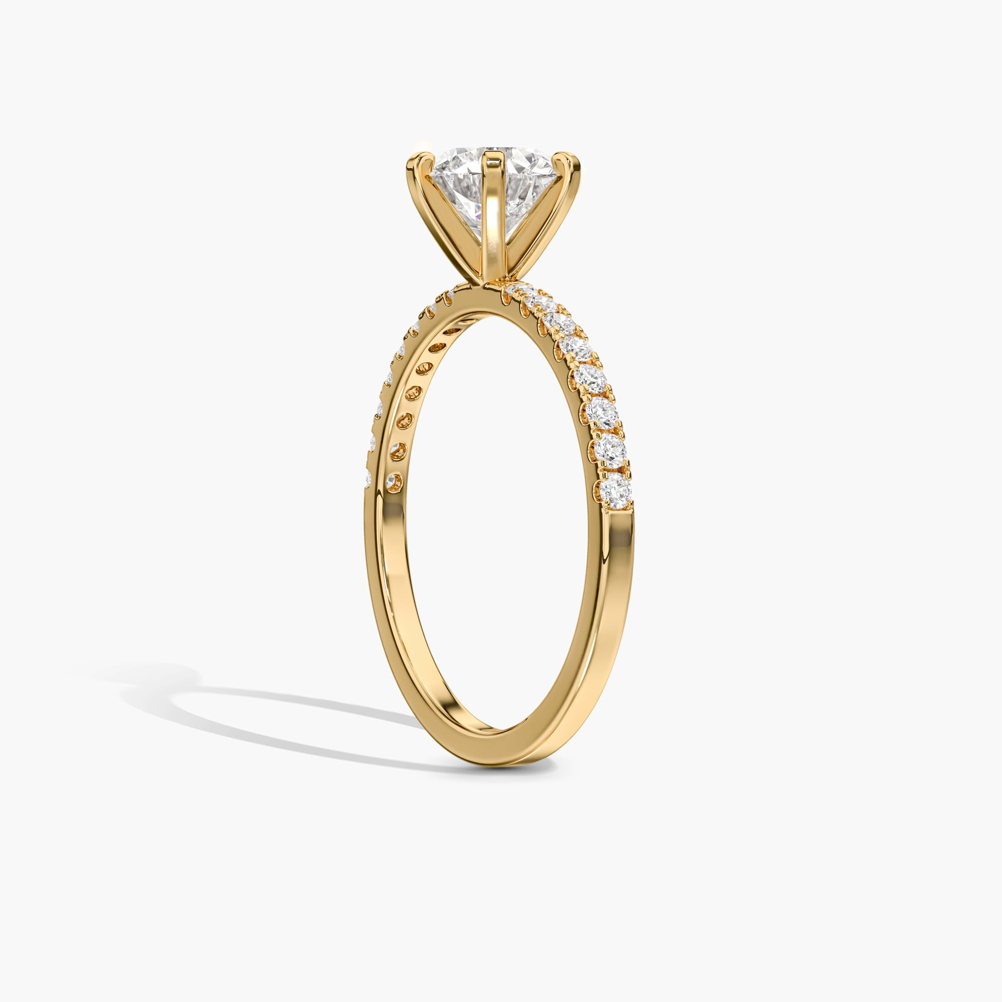 engagement moissanite rings