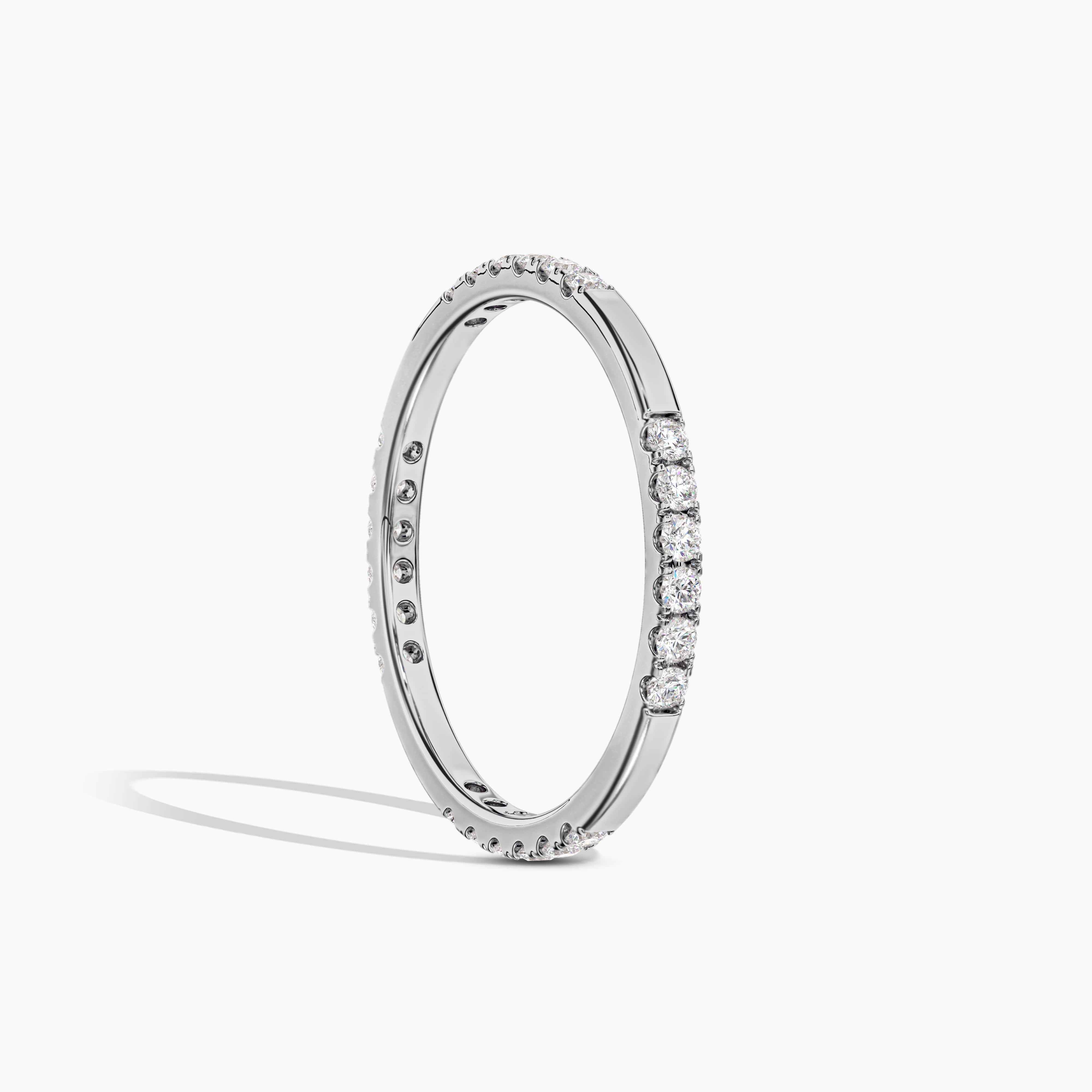 engagement wedding band white gold