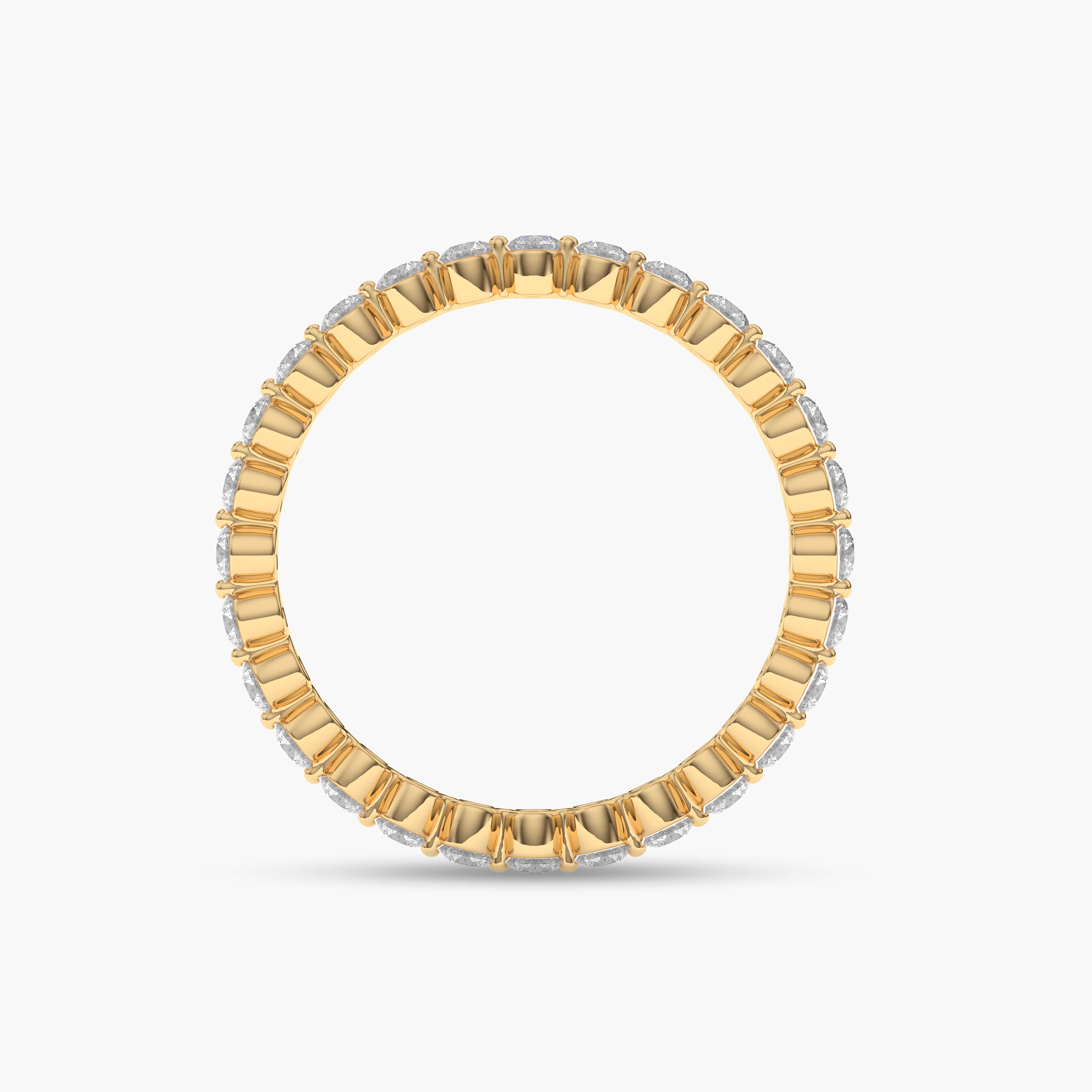 Yellow Gold Plated Adjustable Bracelet with Cubic Stone