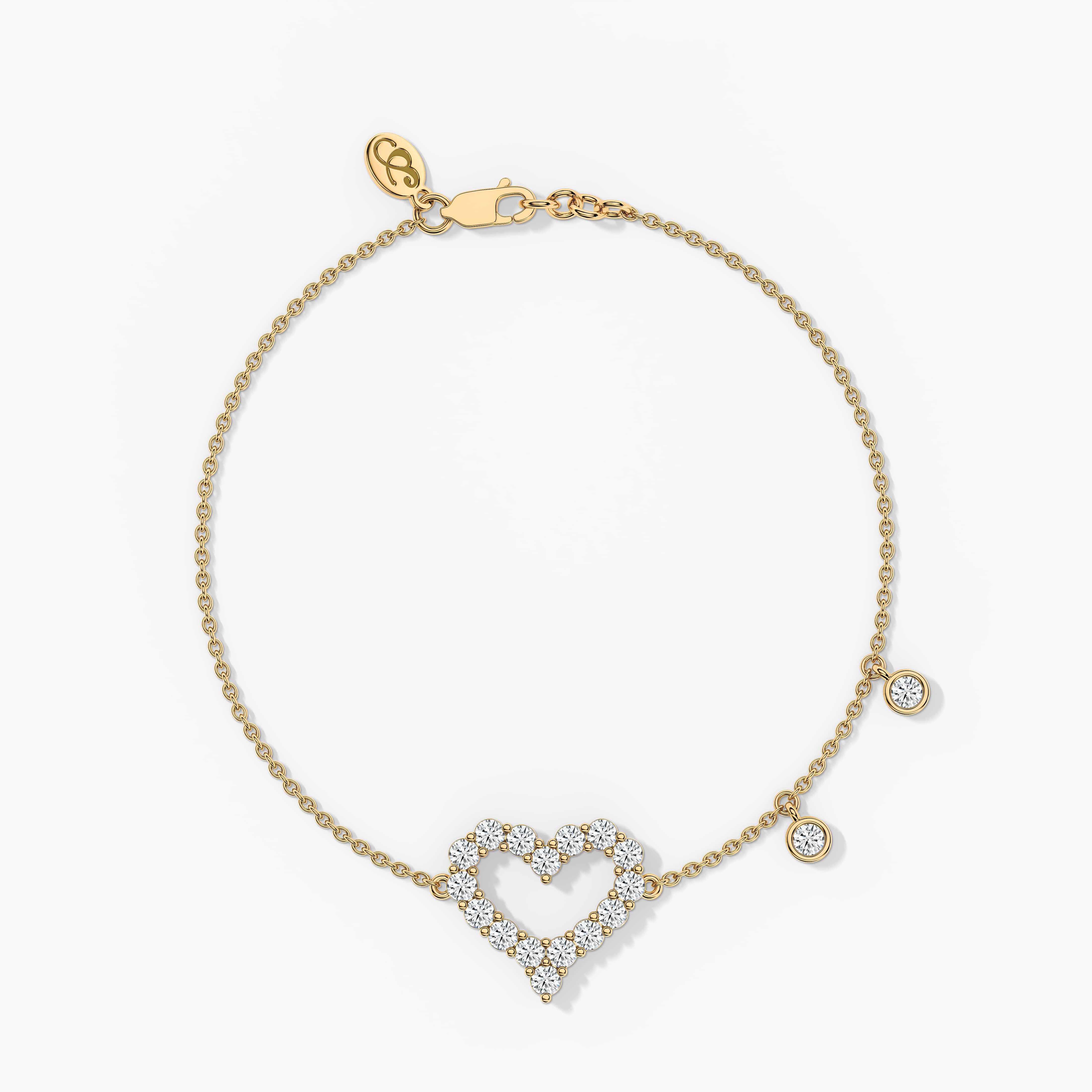 Yellow Gold Diamond Bracelet 