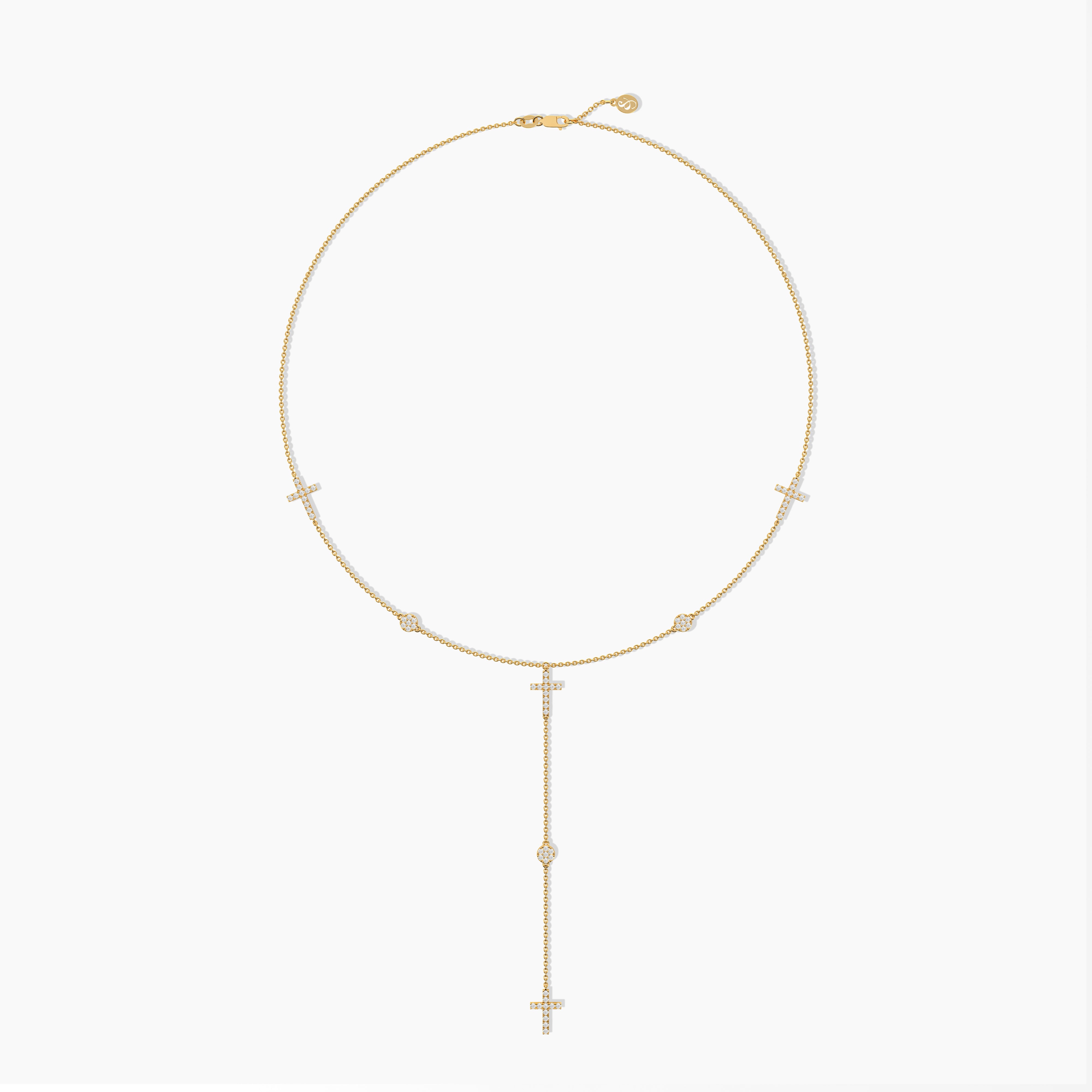 beautiful gold cross necklace