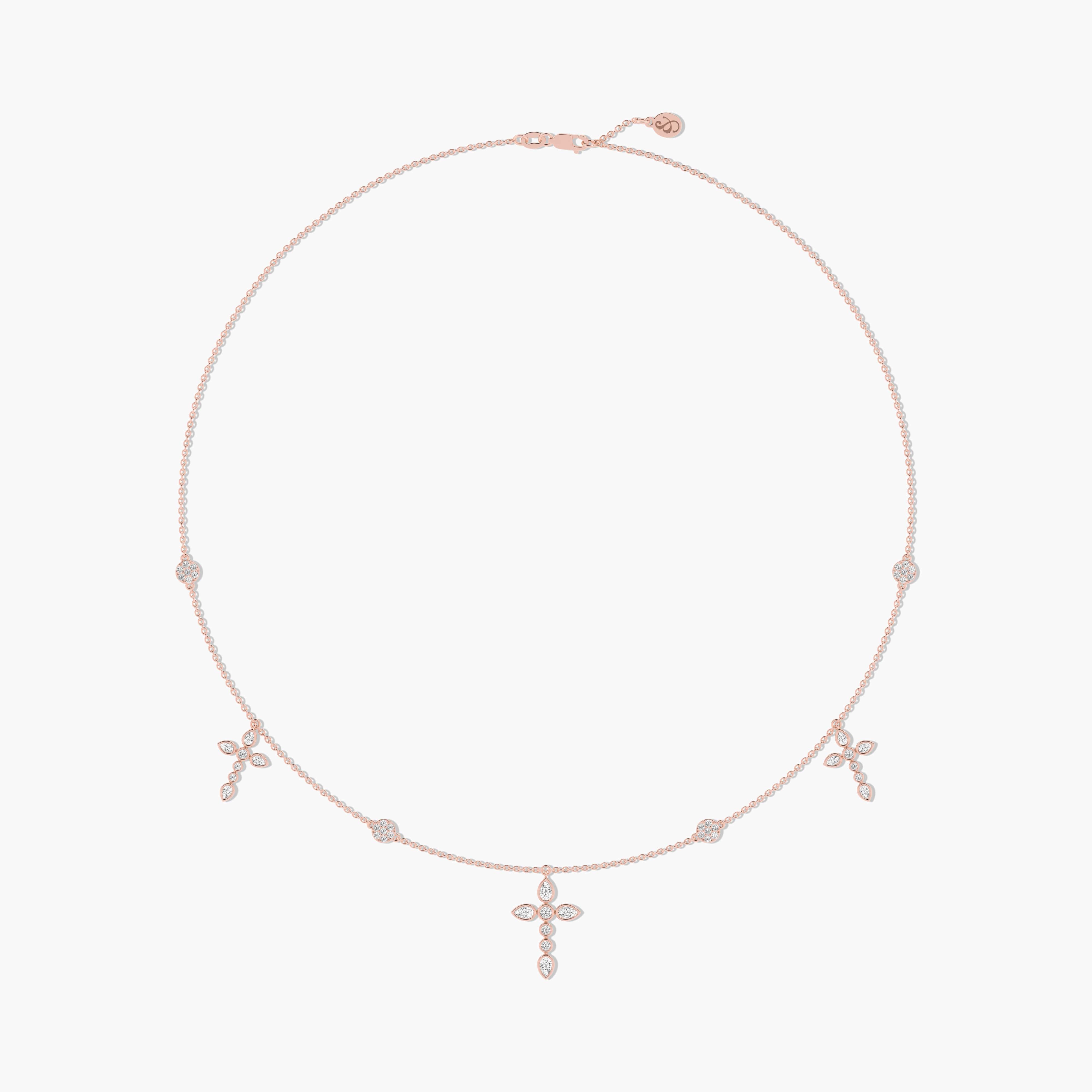 women cross necklace