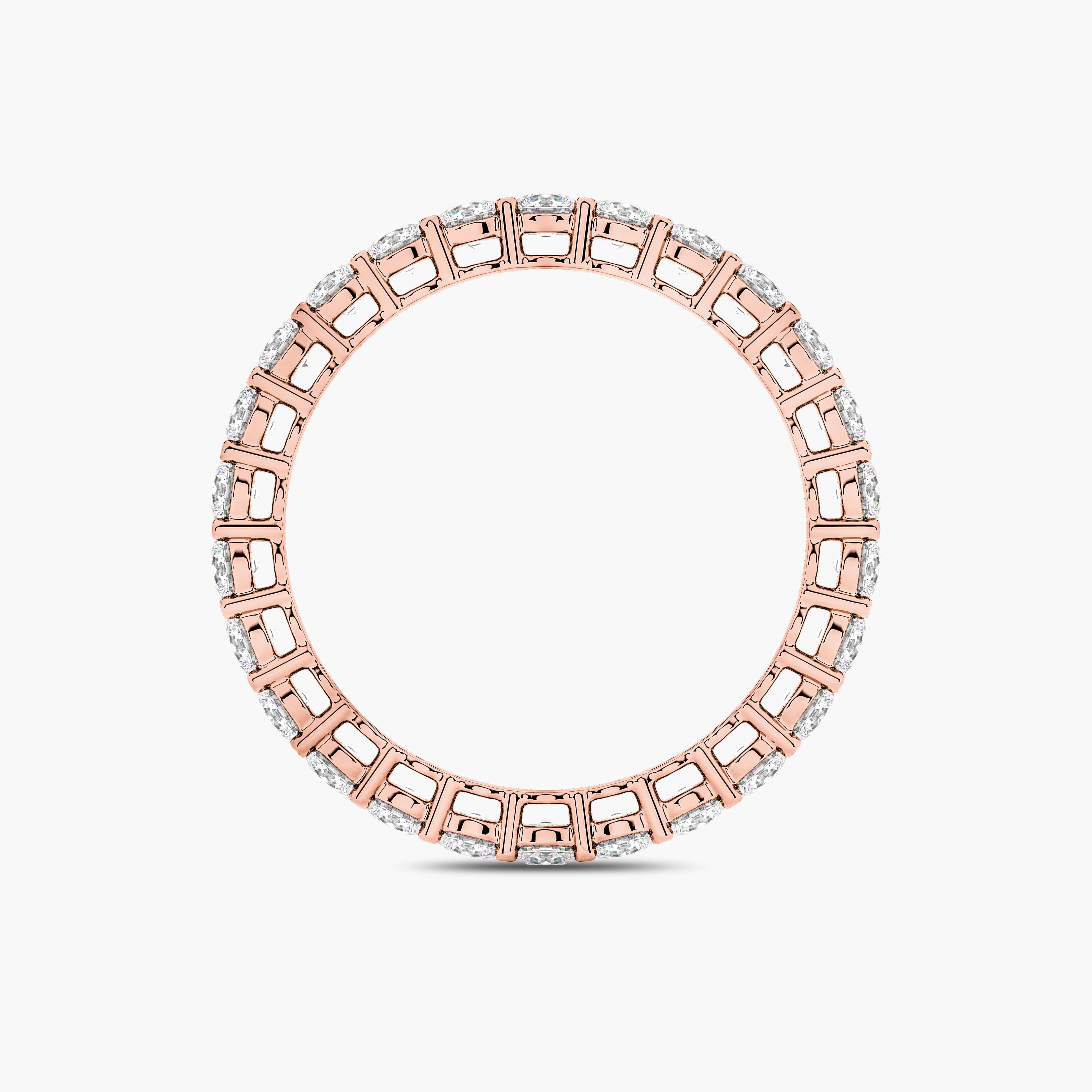 eternity diamond wedding band