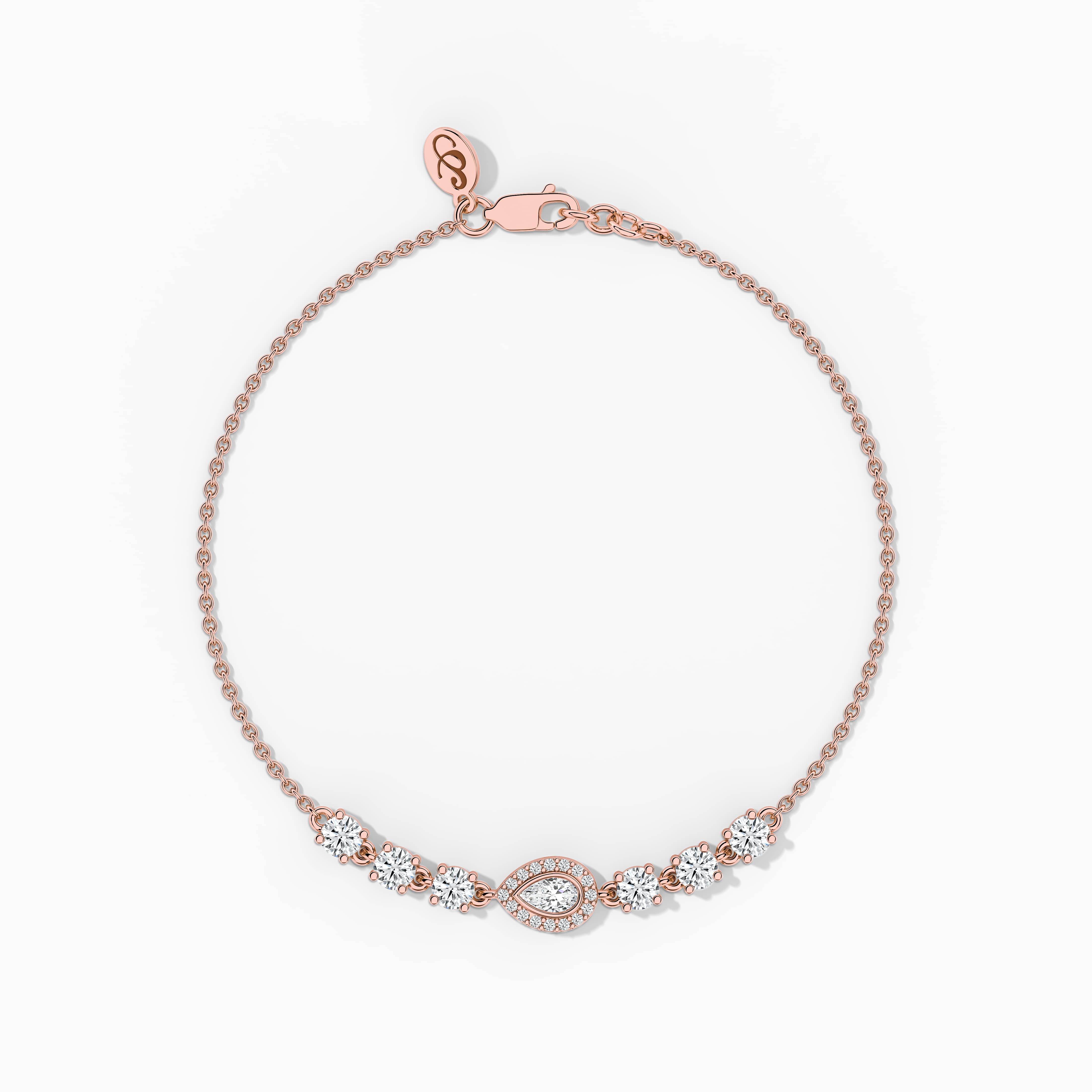 round diamond bracelet​