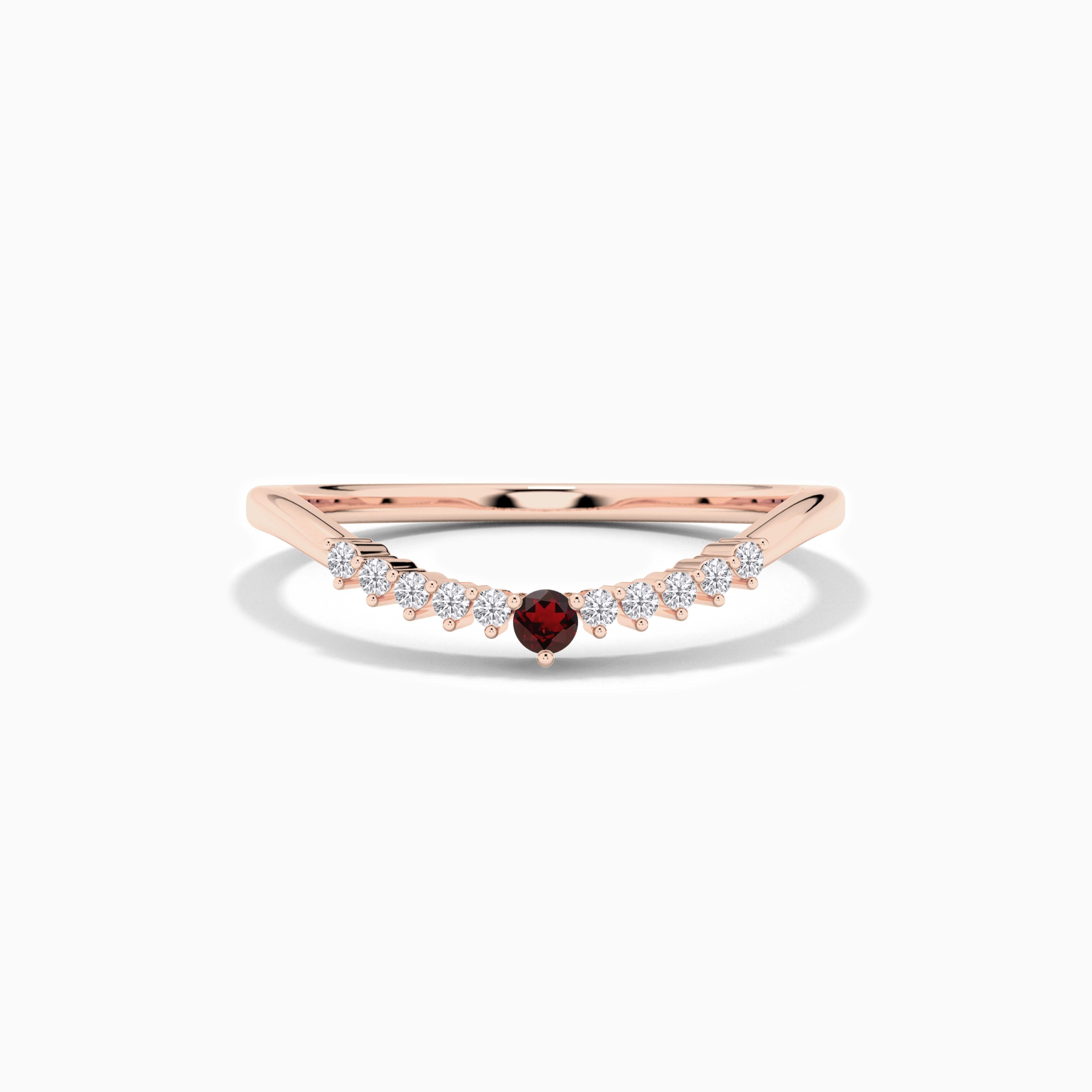 contour wedding bands