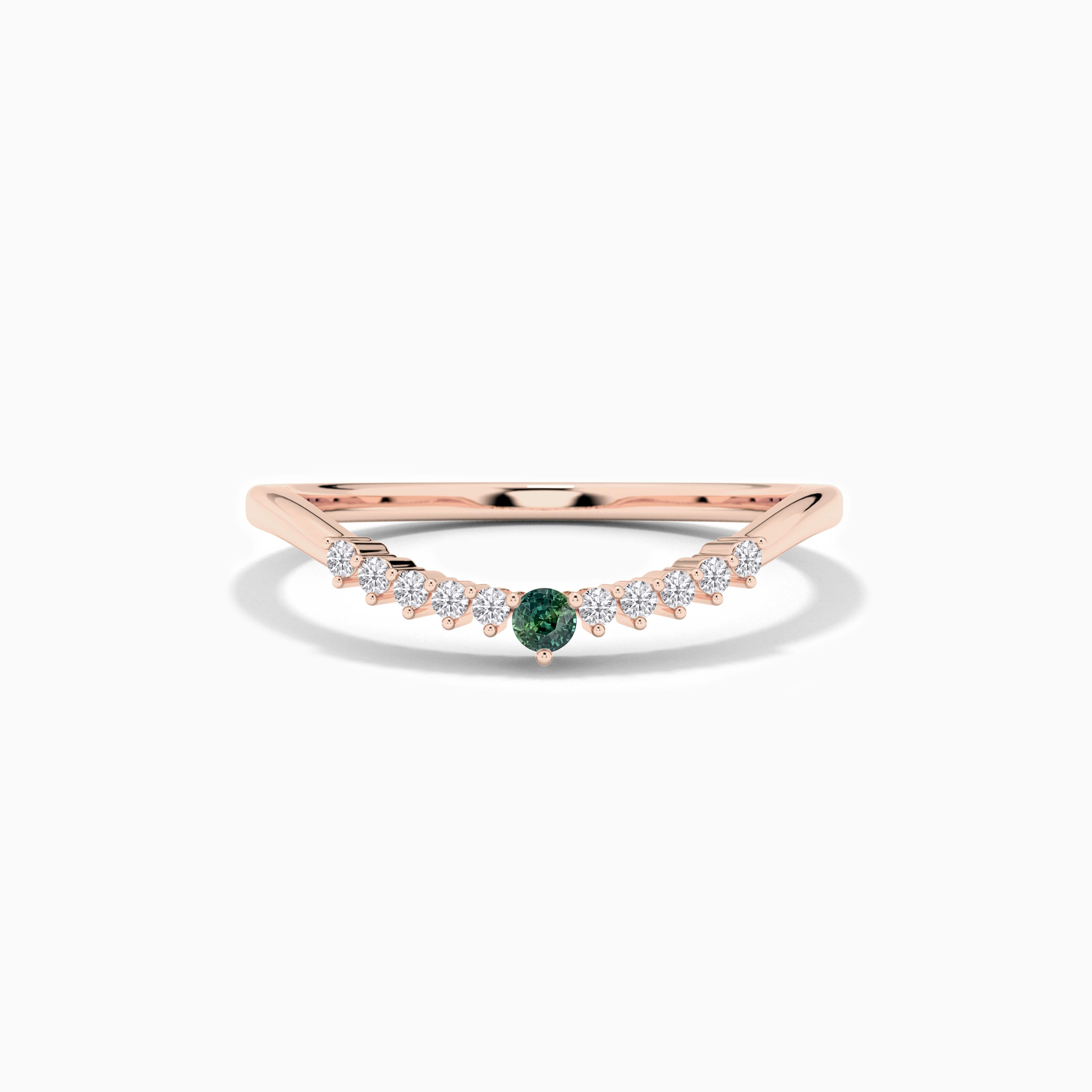 gemstone wedding bands