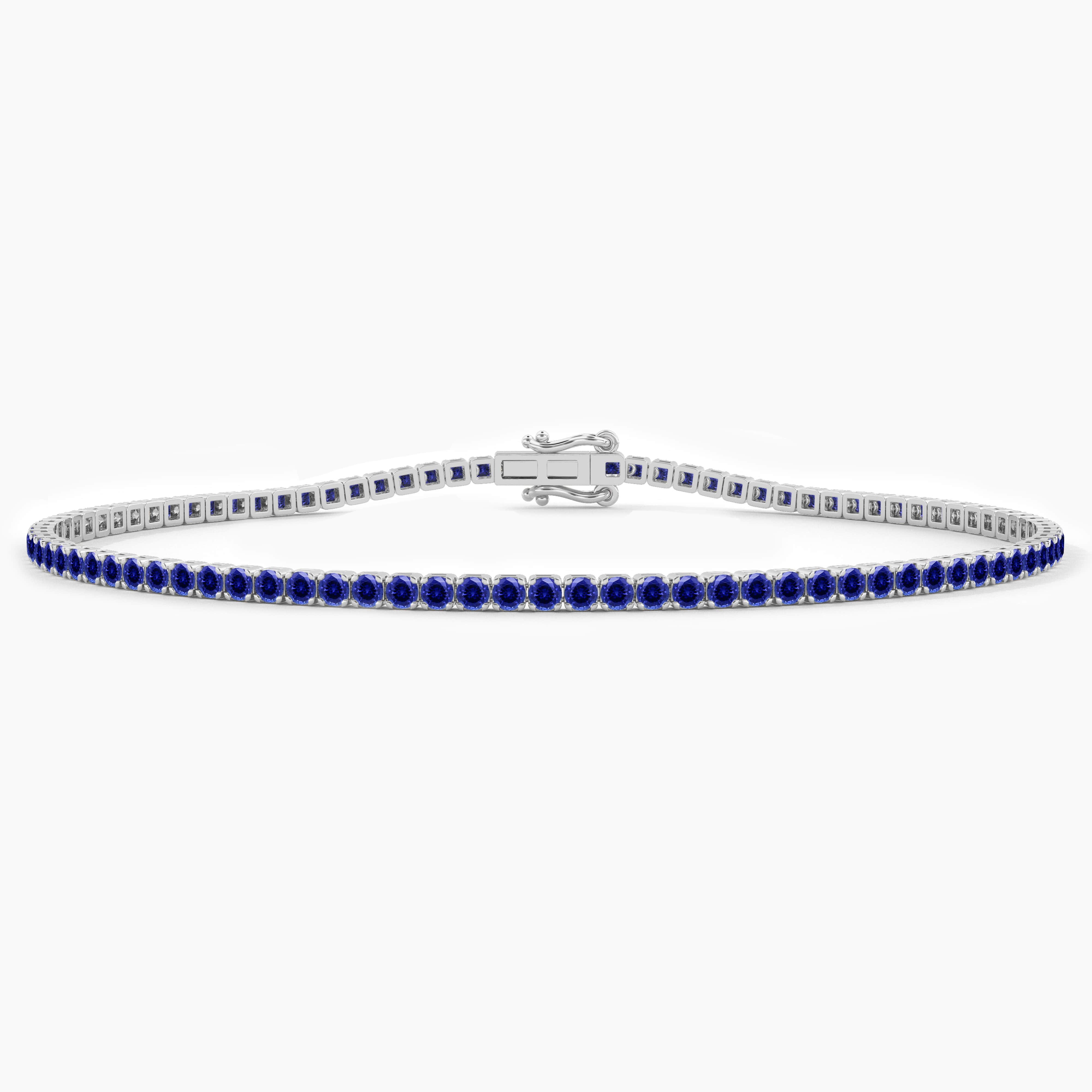 white gold diamond tennis bracelet 