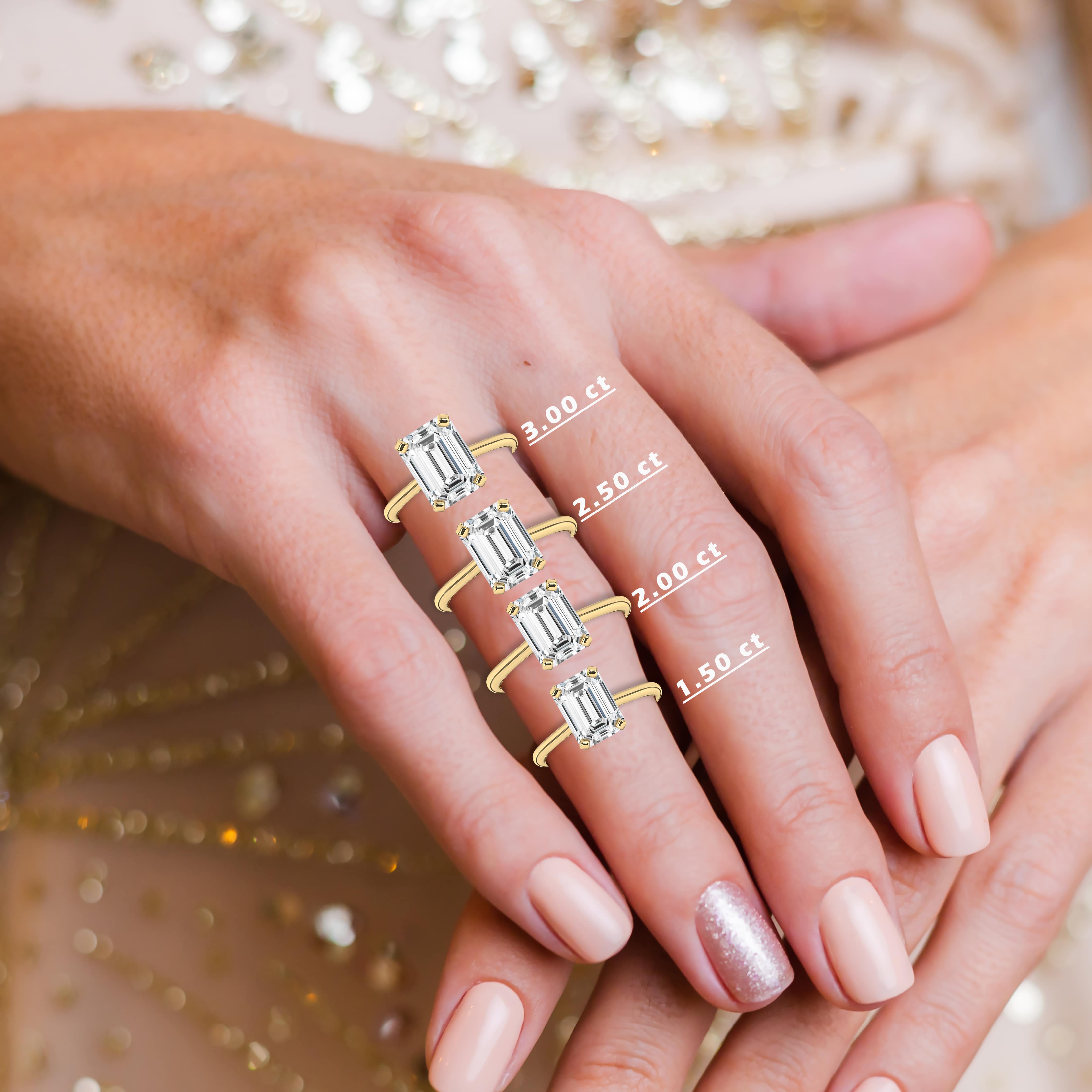 single diamond ring for women