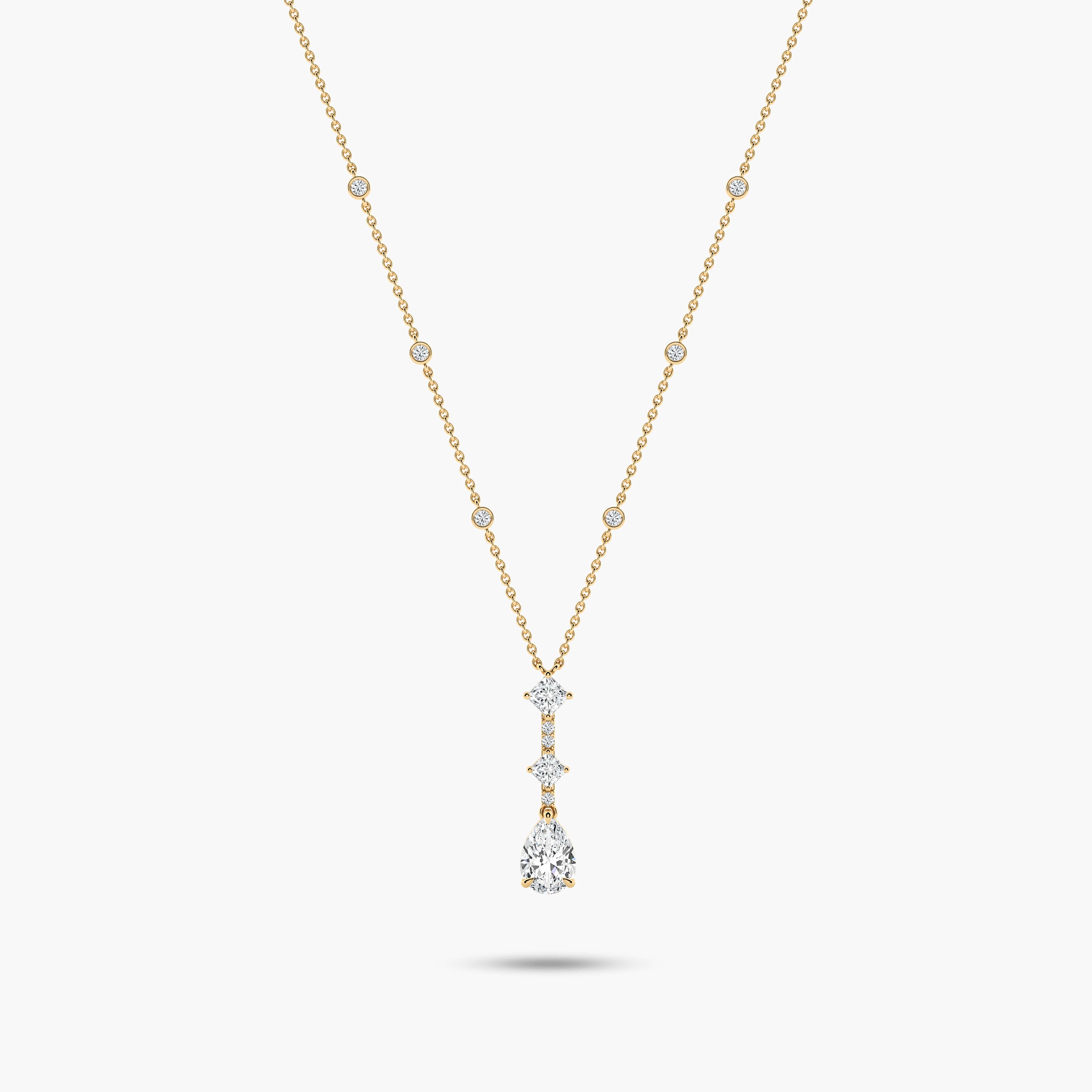 moissanite necklaces for women