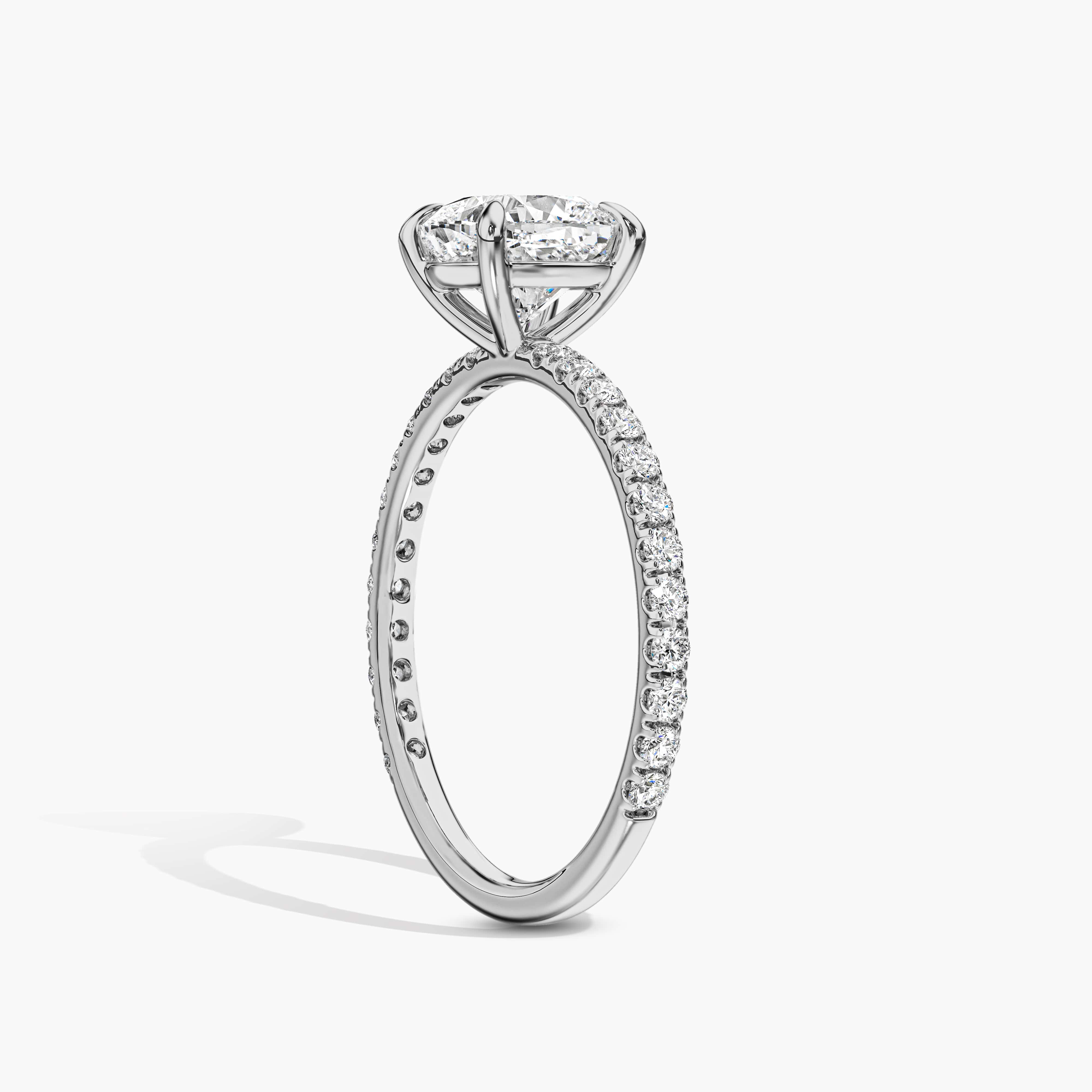 pave engagement rings for women