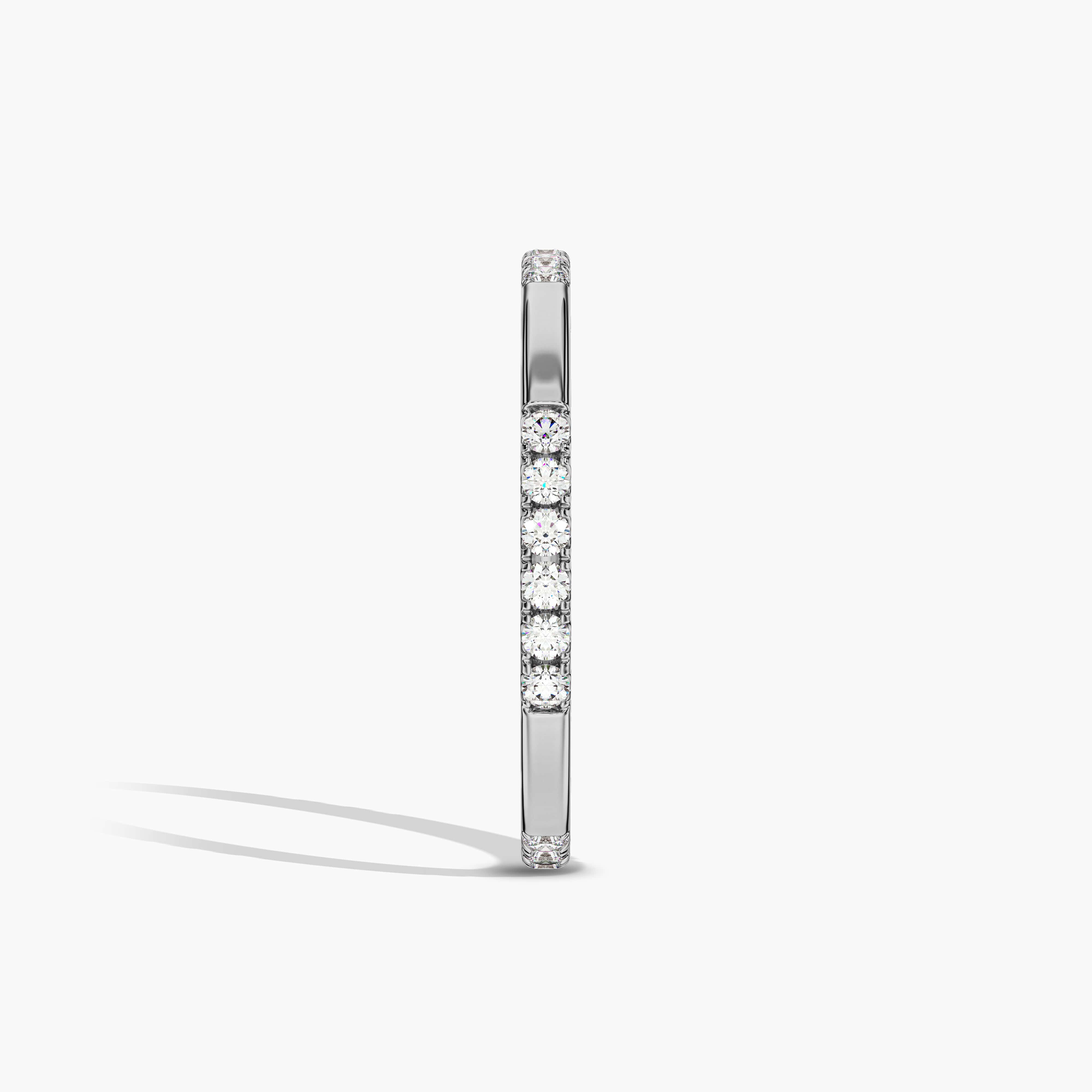 Six Round Lab Grown Diamond Stacking Rings